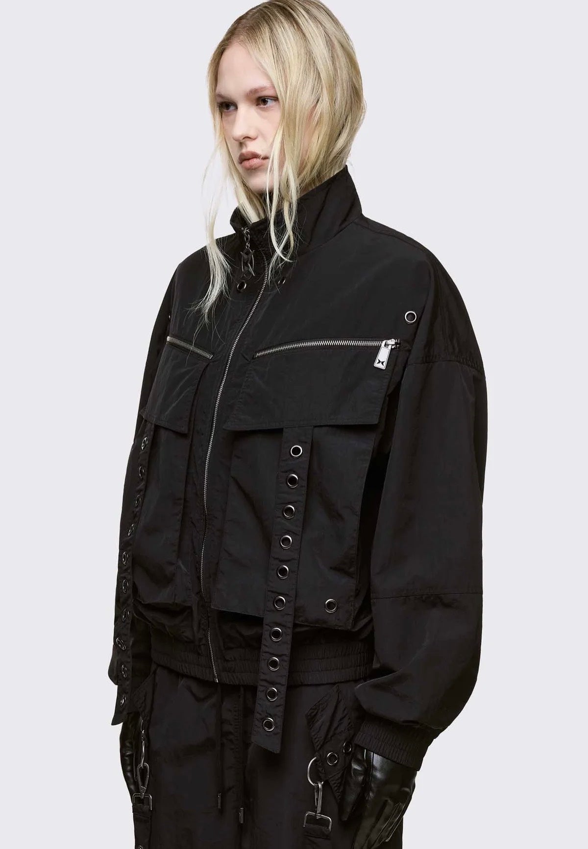 Minga London - Cyclone Black - Windbreaker | Women-Image