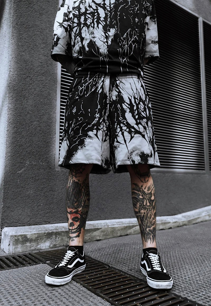 Stay Cold Apparel - Daggerwave Prime Grey Dye - Shorts | Men-Image