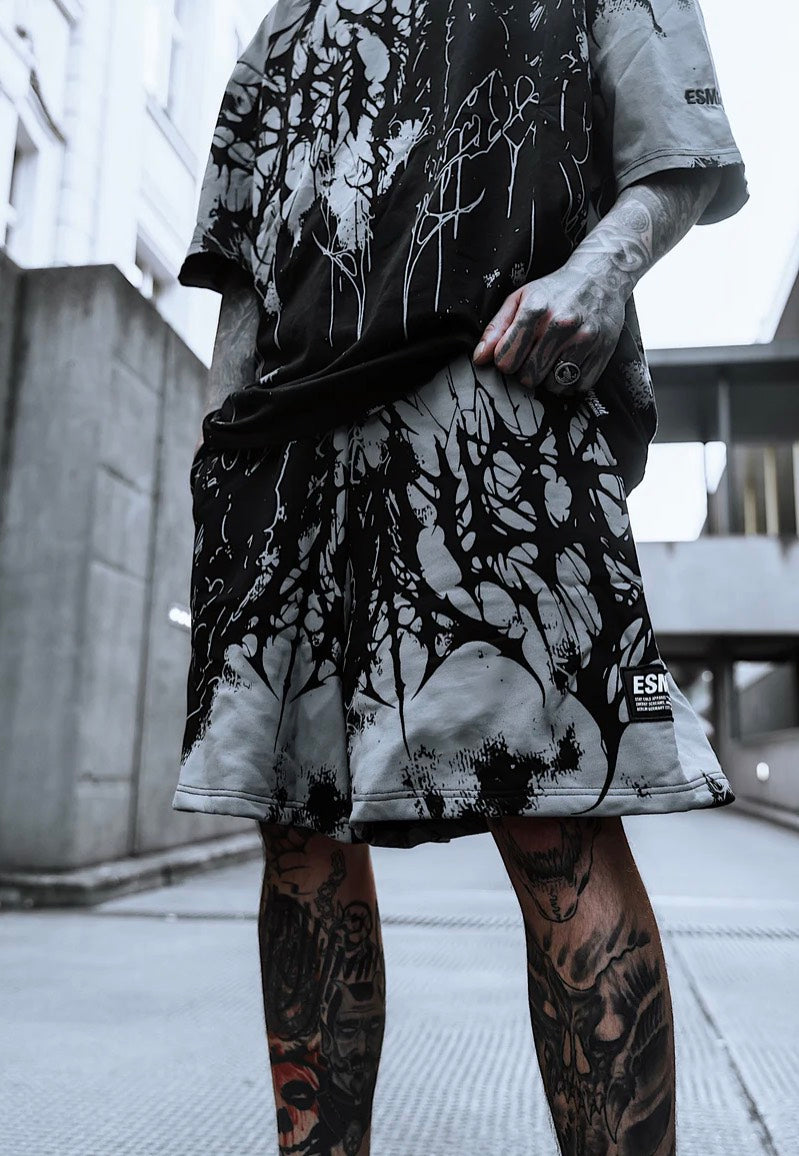Stay Cold Apparel - Daggerwave Prime Grey Dye - Shorts | Men-Image