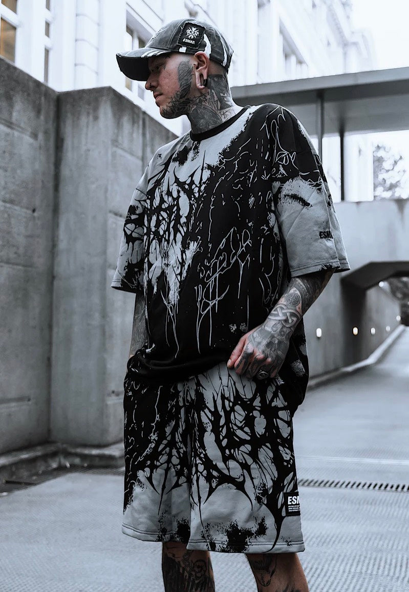 Stay Cold Apparel - Daggerwave Prime Grey Dye - Shorts | Men-Image