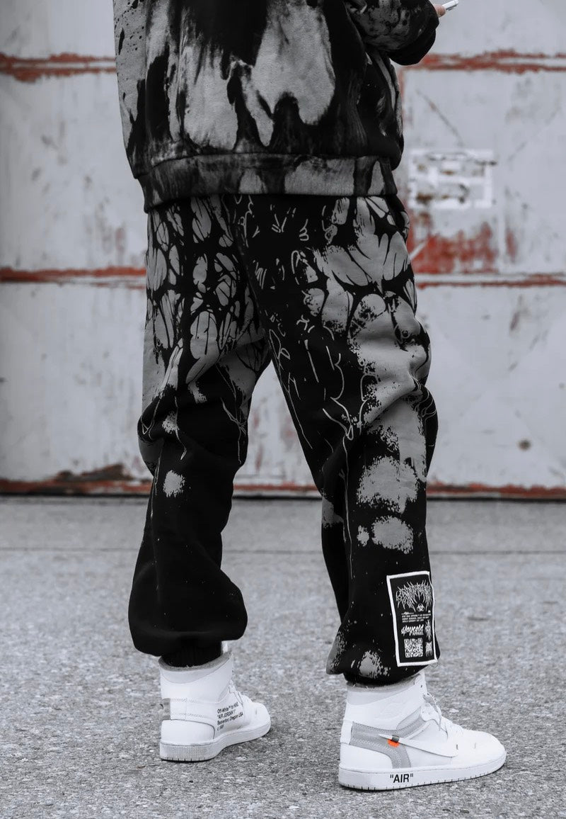 Stay Cold Apparel Daggerwave Black Sweat Pants