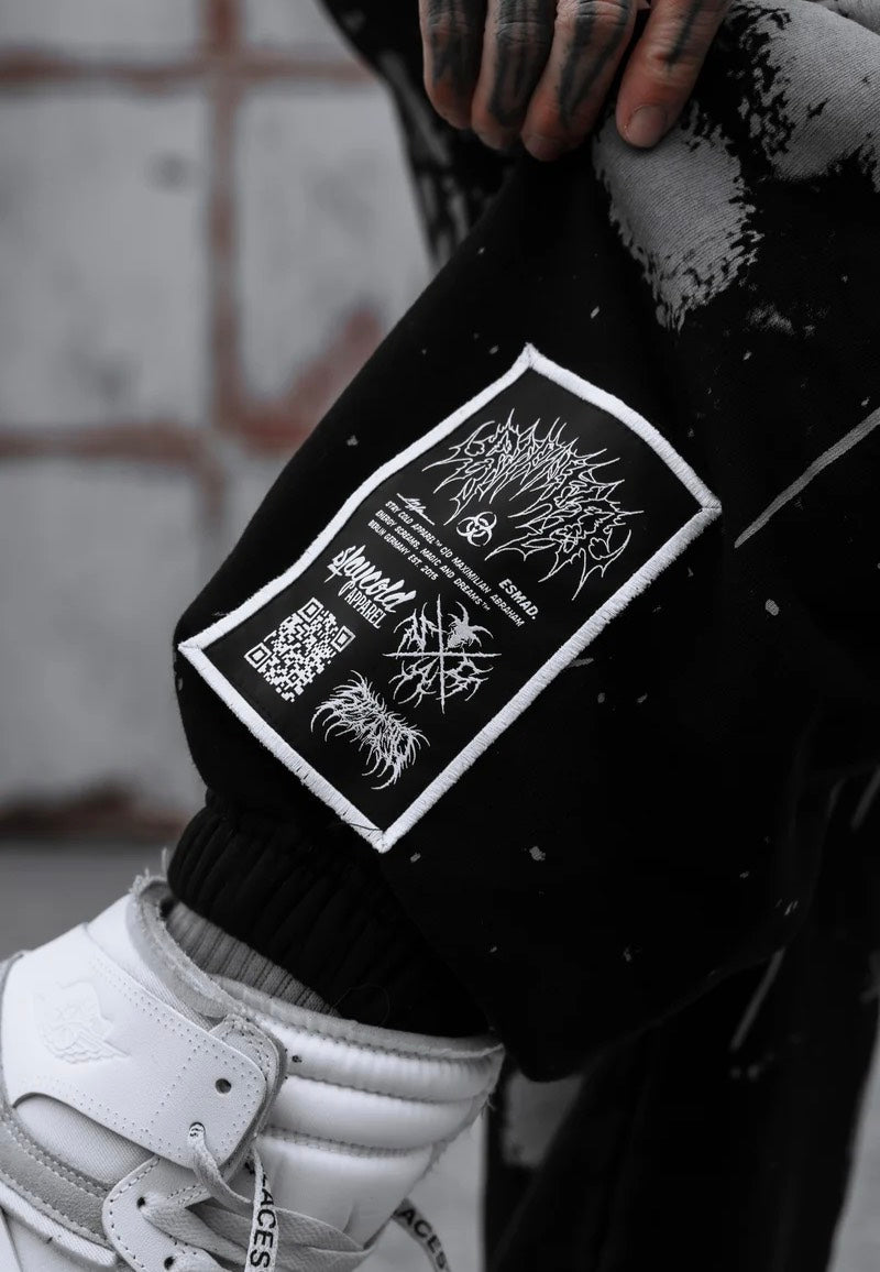 Stay Cold Apparel Daggerwave Black Sweat Pants