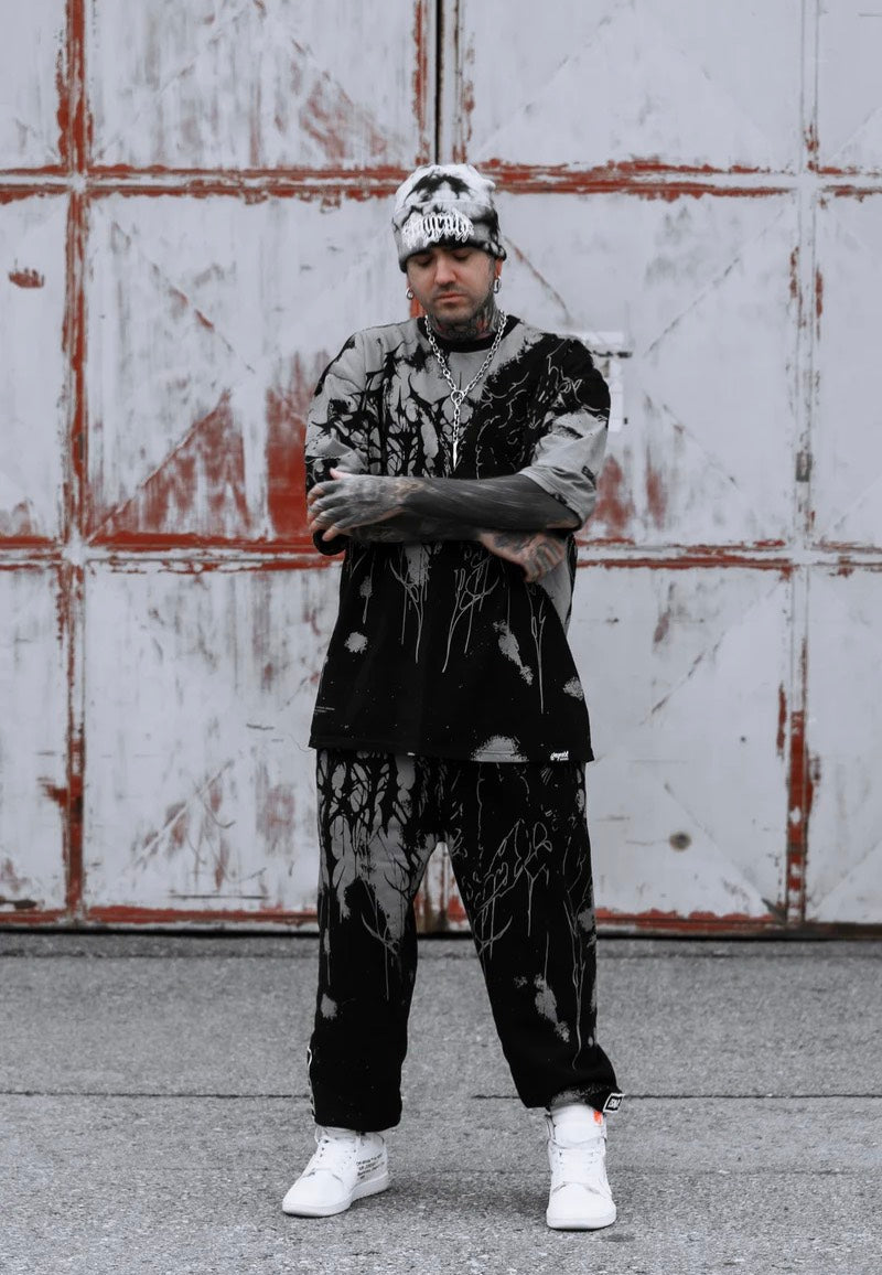 Stay Cold Apparel Daggerwave Black Sweat Pants