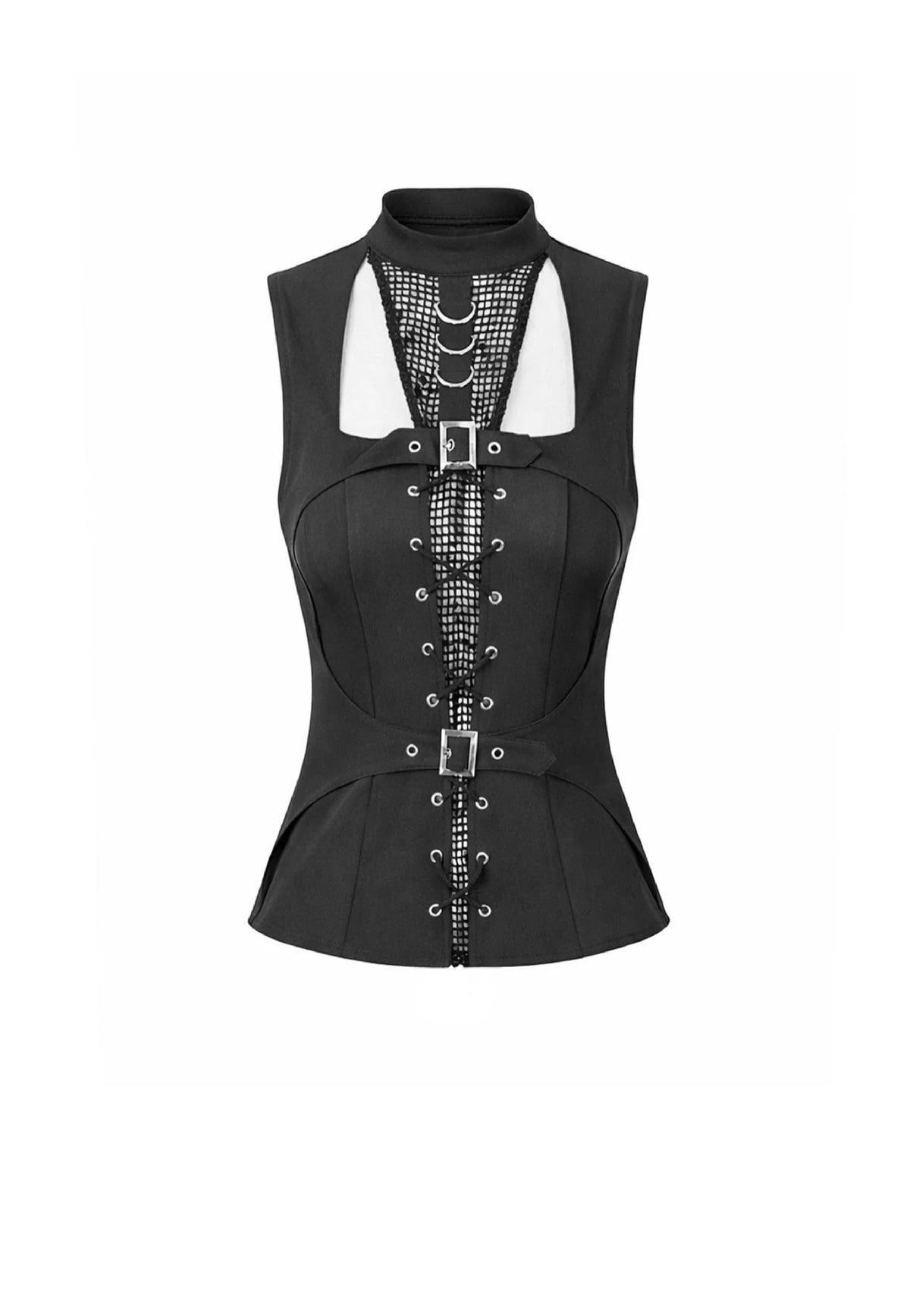 Dark In Love Iron Covenant Punk Dark Wear Top
