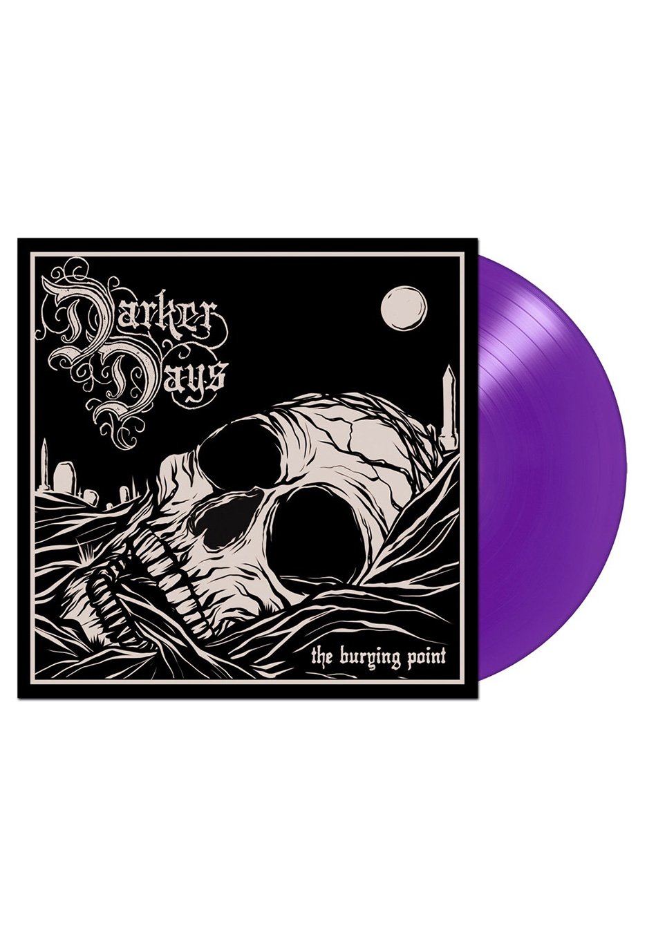 Darker Days - The Burying Point Lila - Colored Vinyl