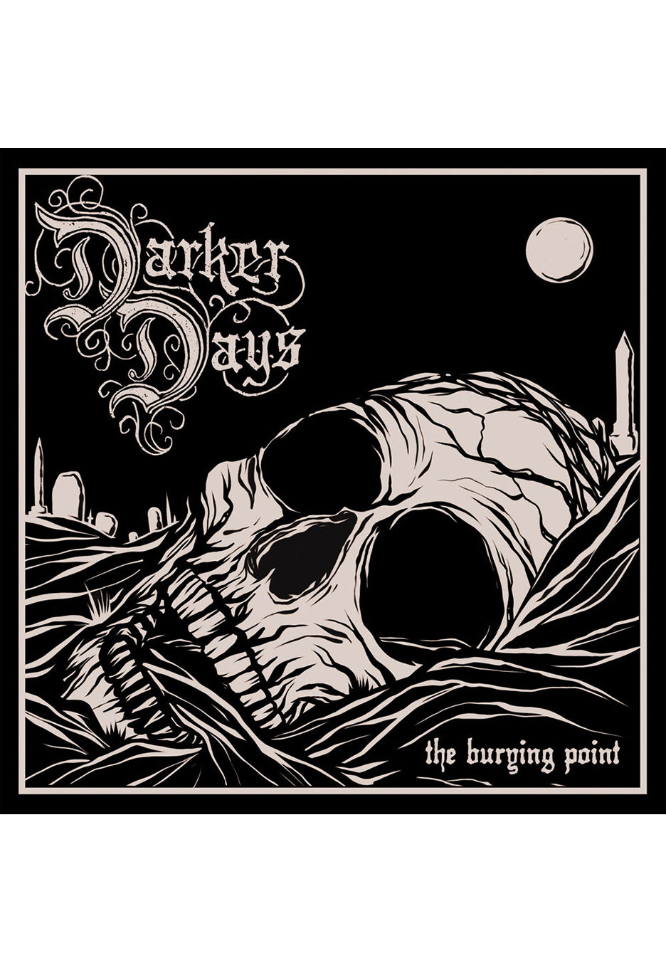 Darker Days - The Burying Point Lila - Colored Vinyl