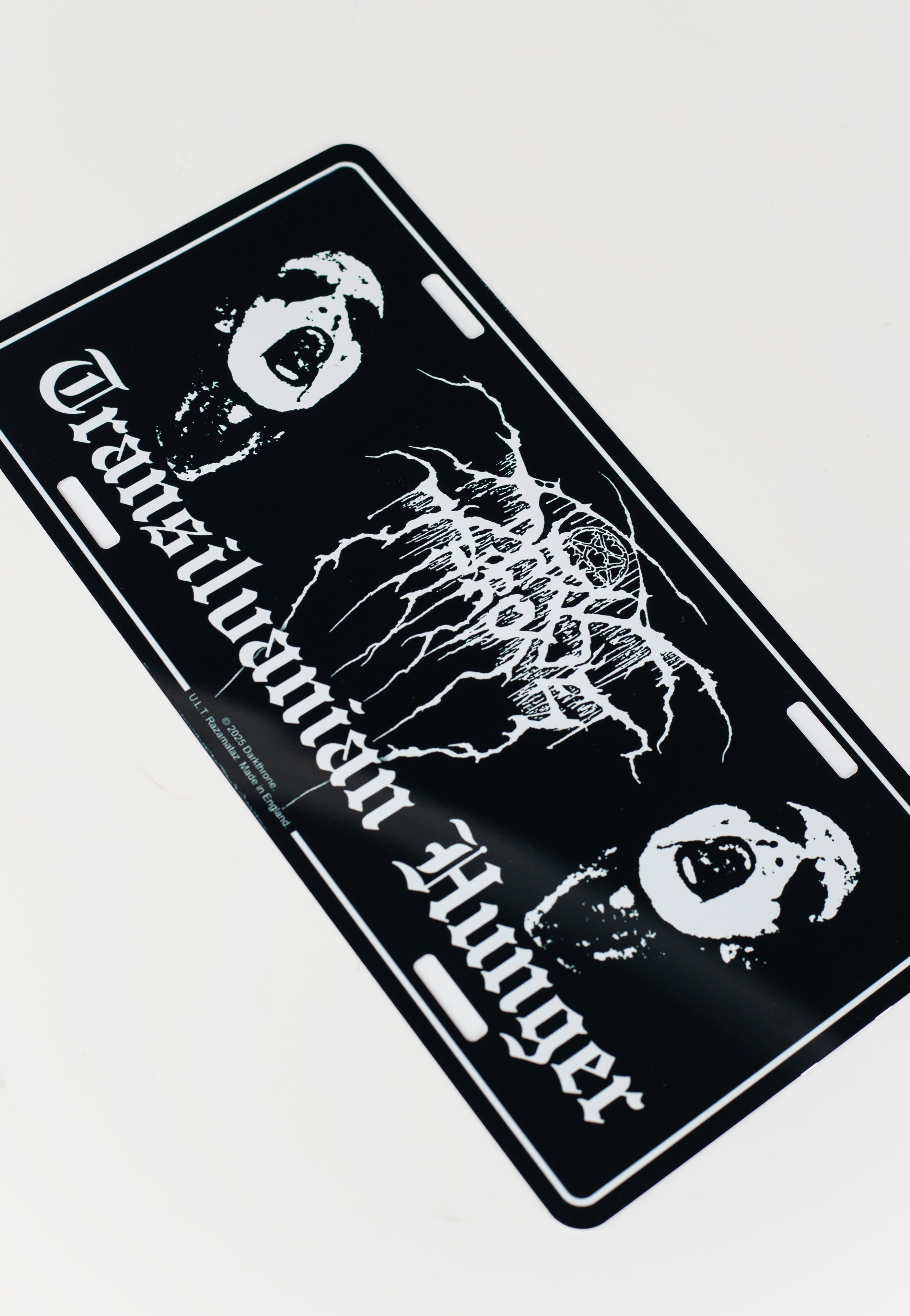 Darkthrone - Transilvanian Hunger - Licence Plate | Nuclear Blast