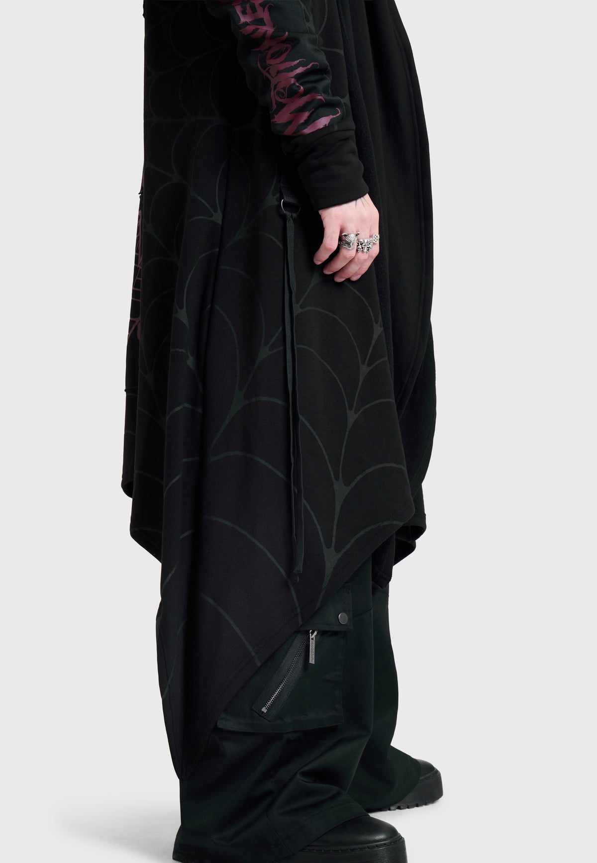 Killstar x Motionless in White Dead As F**K Assassins Long Cardi Black Cardigan