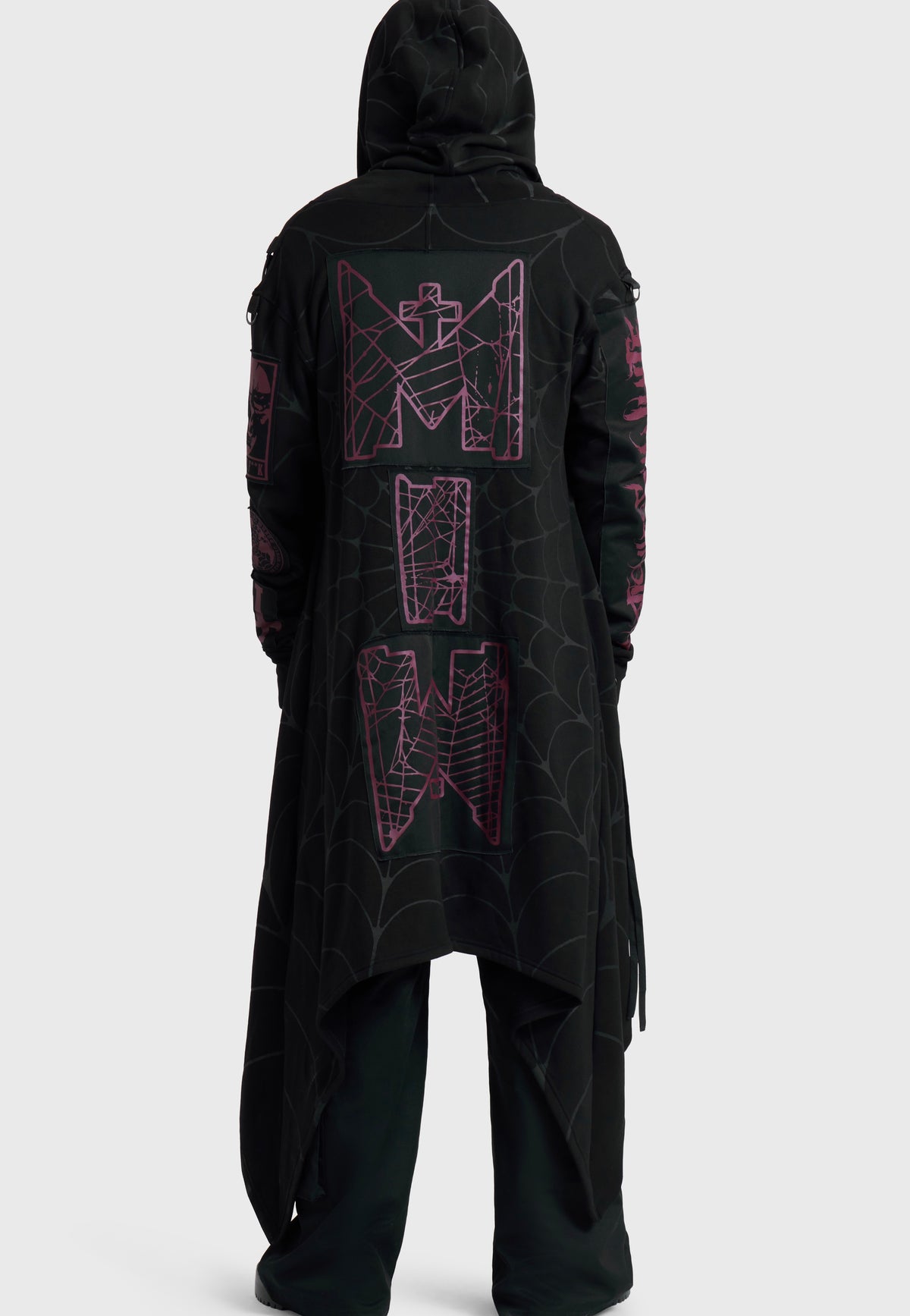 Killstar x Motionless in White Dead As F**K Assassins Long Cardi Black Cardigan