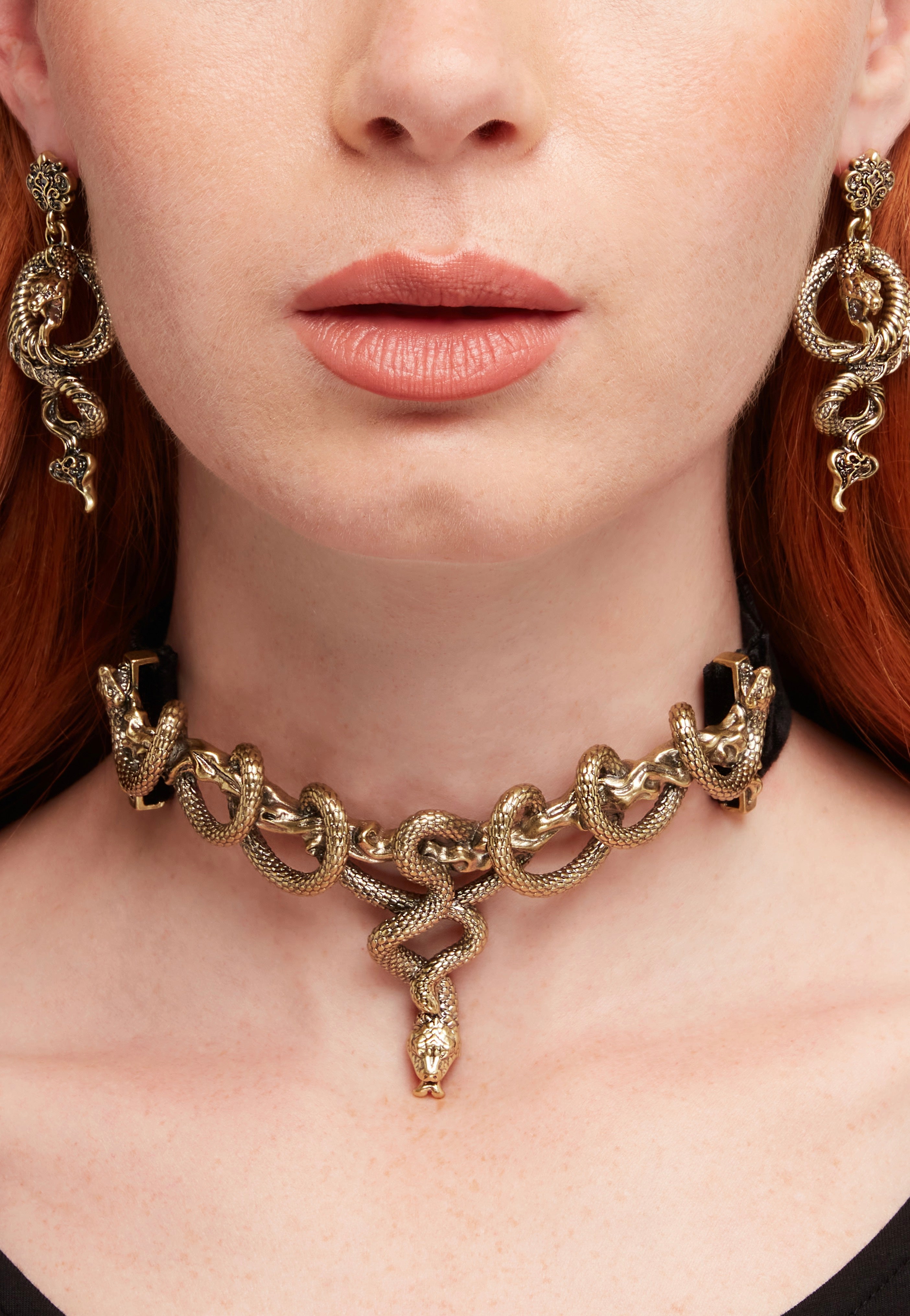 Killstar - Deadly Coil Gold - Choker | Neutral-Image