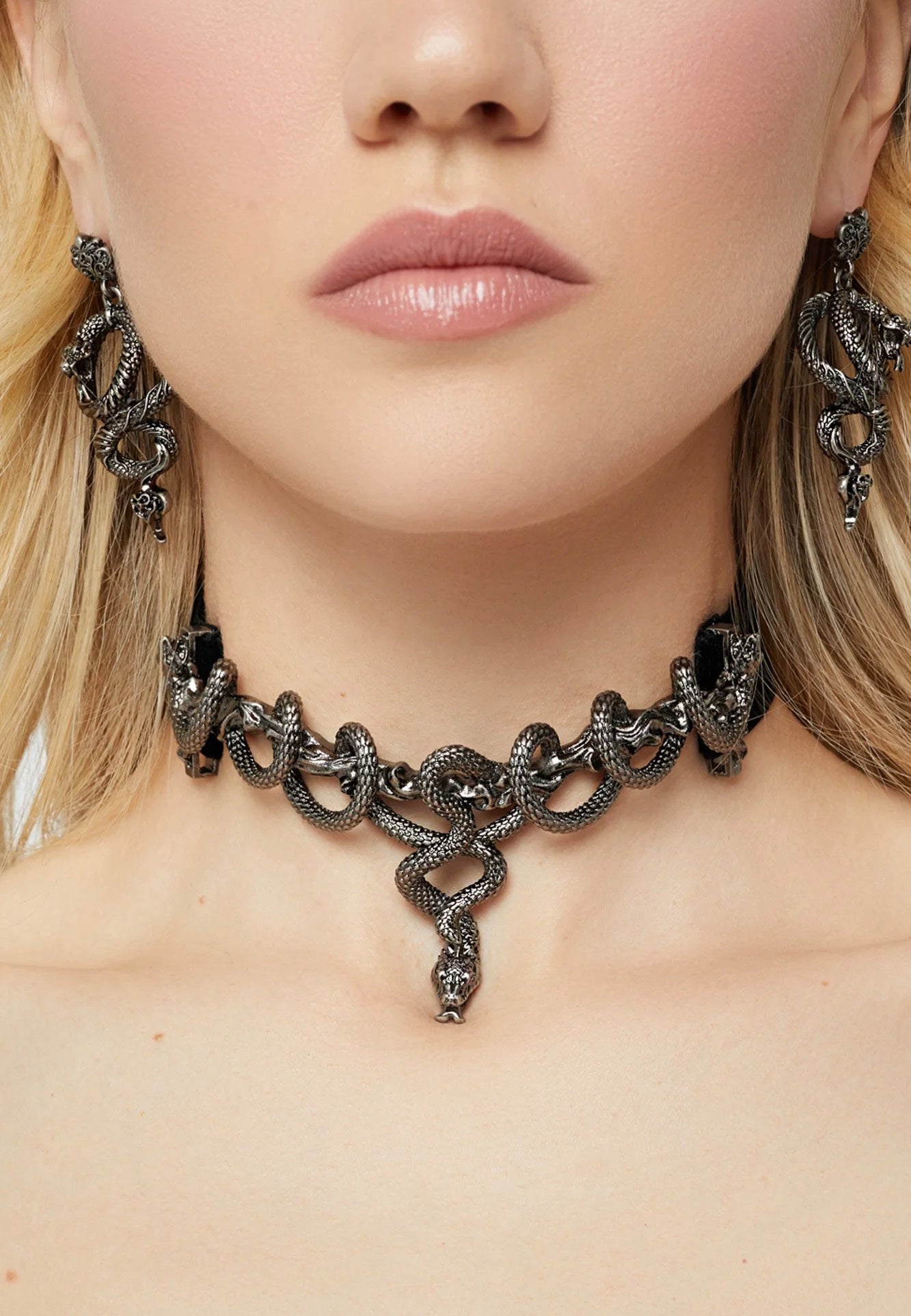 Killstar - Deadly Coil Silver - Choker | Neutral-Image