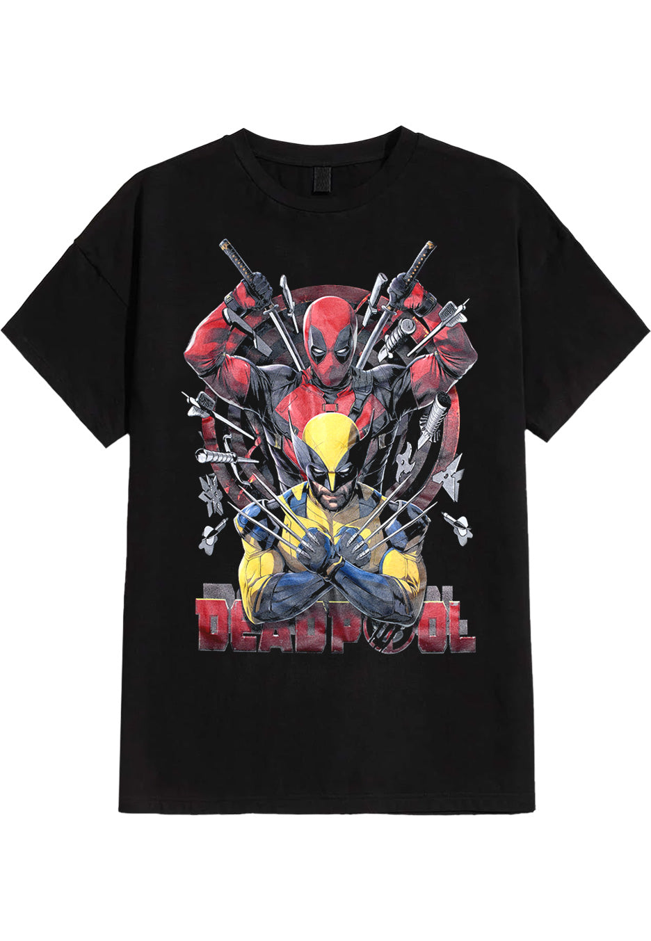 Deadpool - Deadpool/Wolverine Weapons - T-Shirt | Neutral-Image