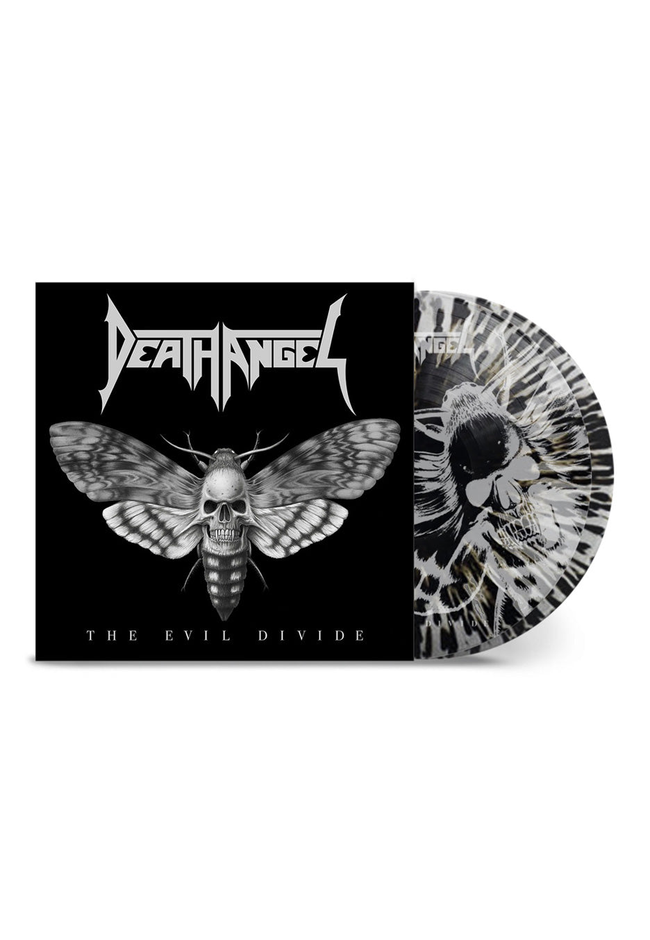 Death Angel - The Evil Divide (10th Anniversary) Ltd. Clear/Black - Splattered 2 Vinyl | Neutral-Image