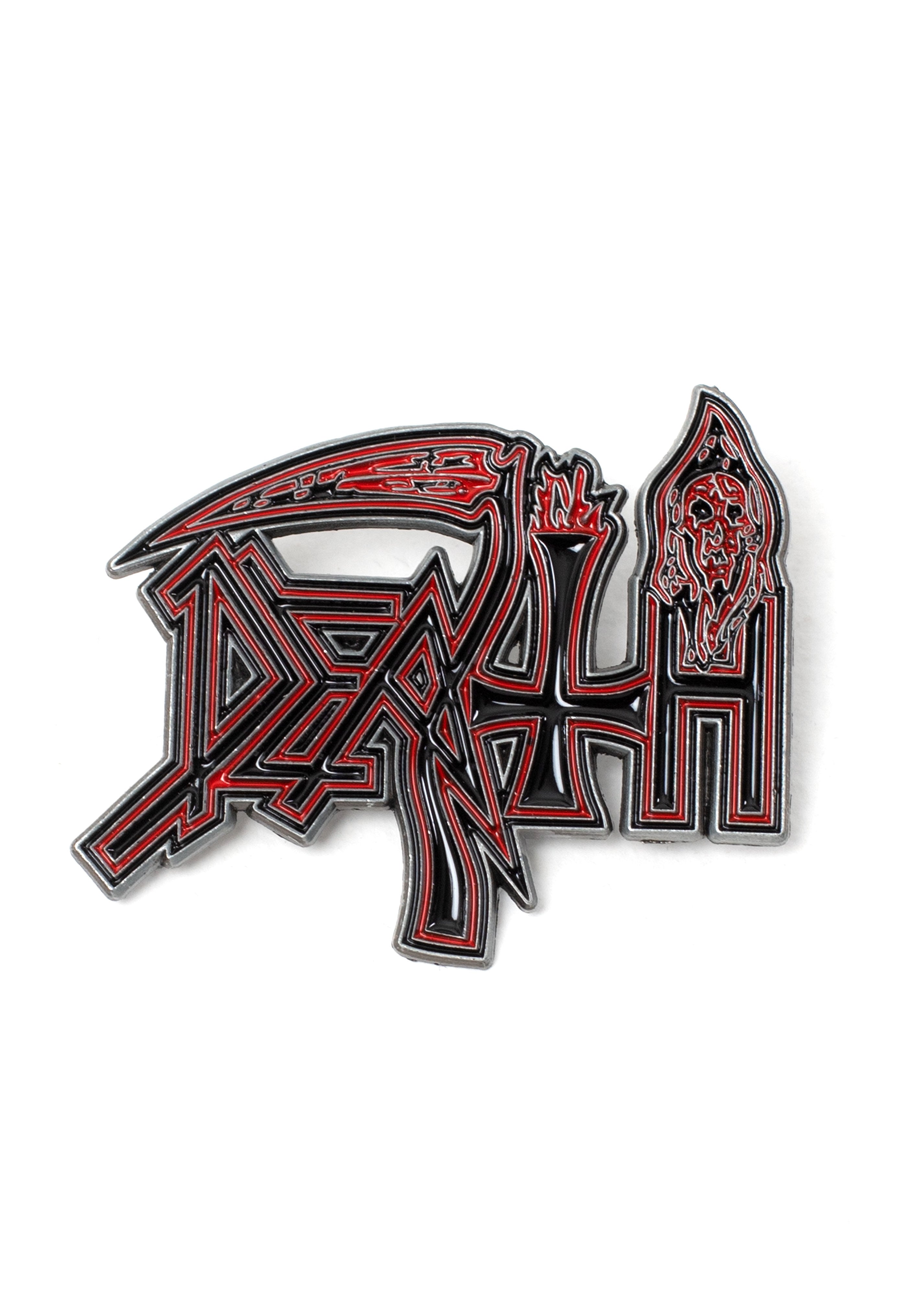 Death - Human Logo - Pin | Neutral-Image