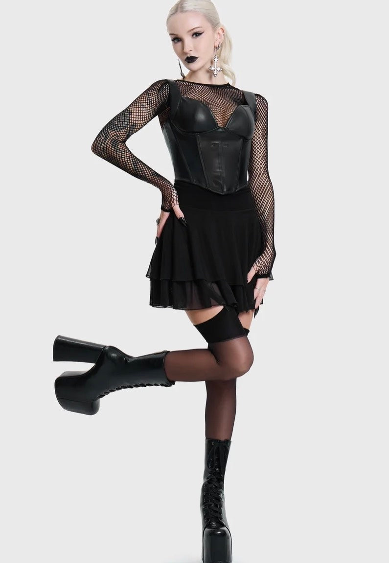 Killstar Deathly Desire Black Corset