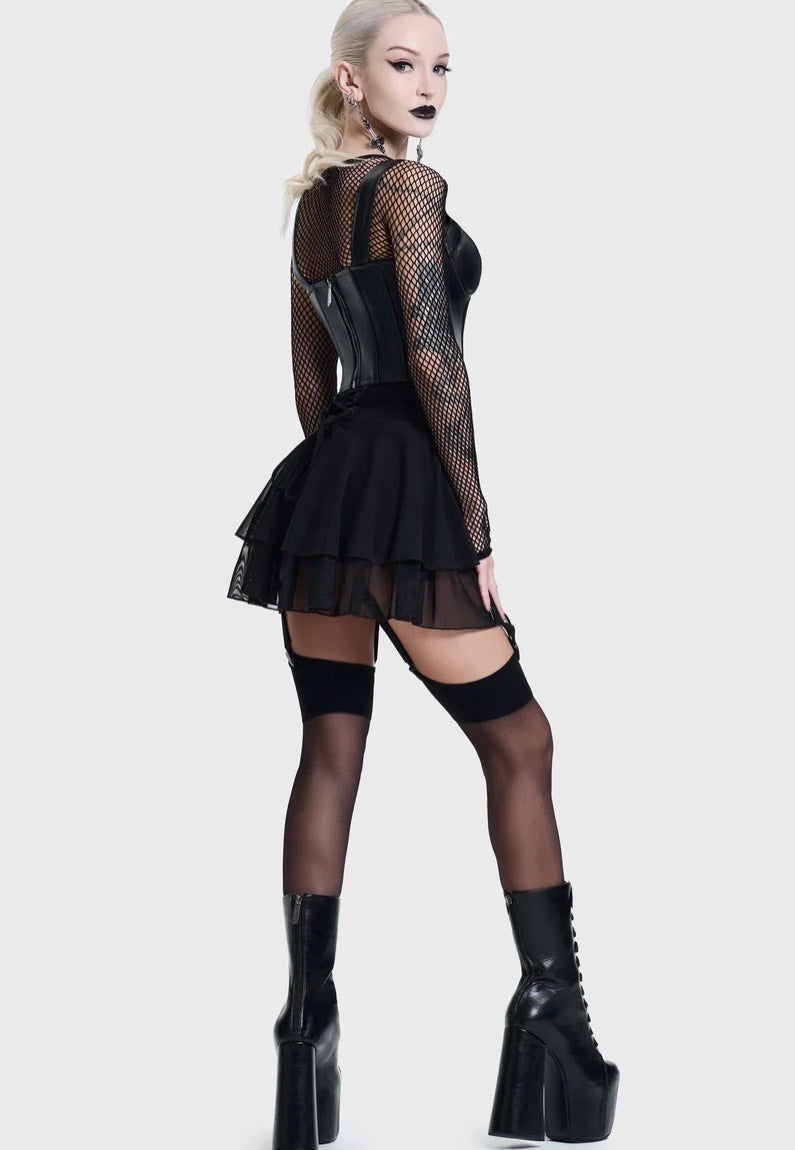 Killstar Deathly Desire Black Corset