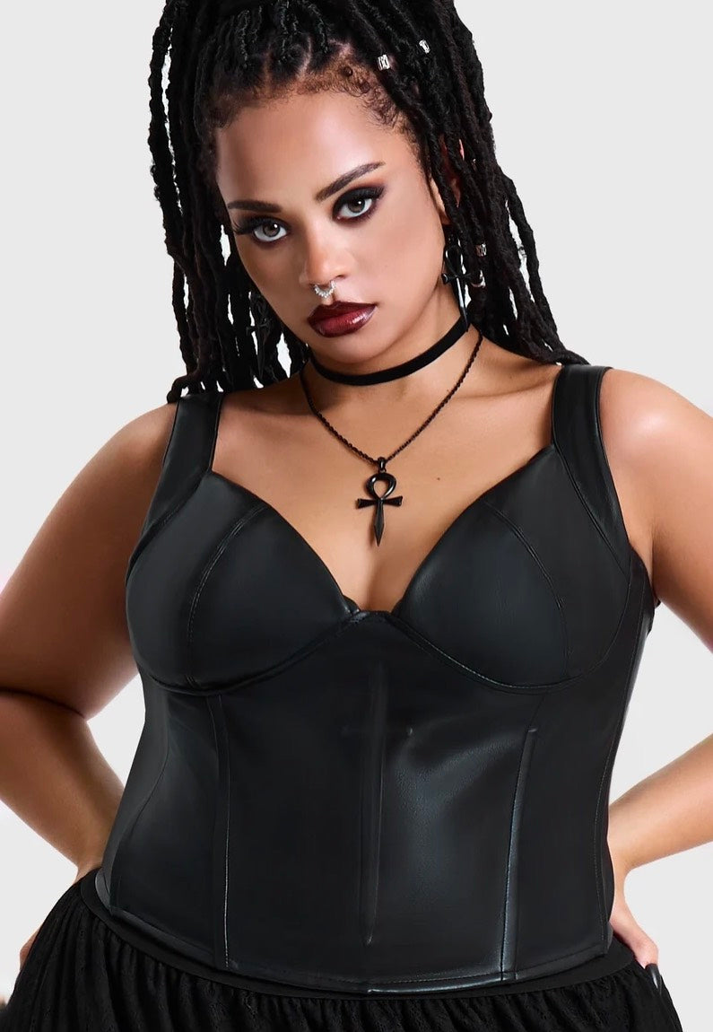 Killstar Deathly Desire Black Corset