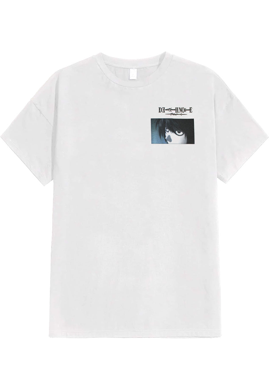 Death Note - L Pocket Print - T-Shirt | Neutral-Image