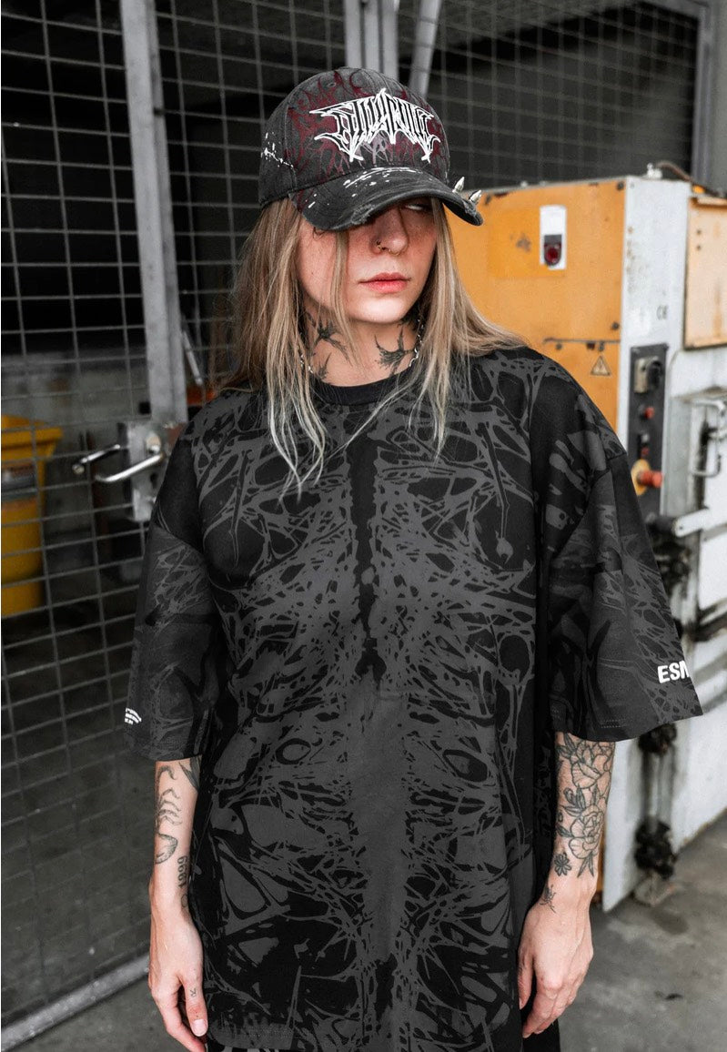Stay Cold Apparel - Deathwood Heavy Oversized Black - T-Shirt | Neutral-Image