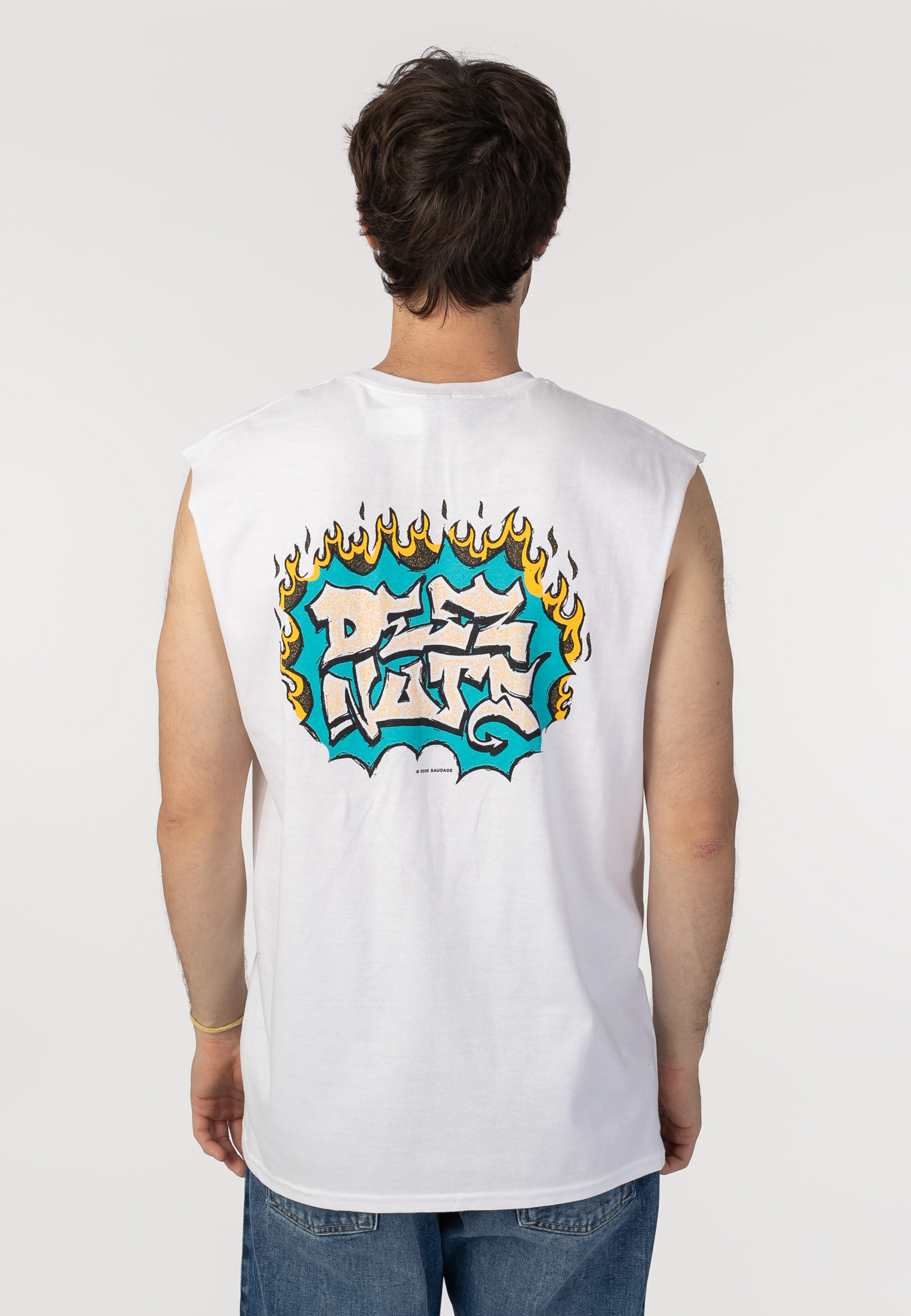 Deez Nuts - Hangman White - Sleeveless | Men-Image