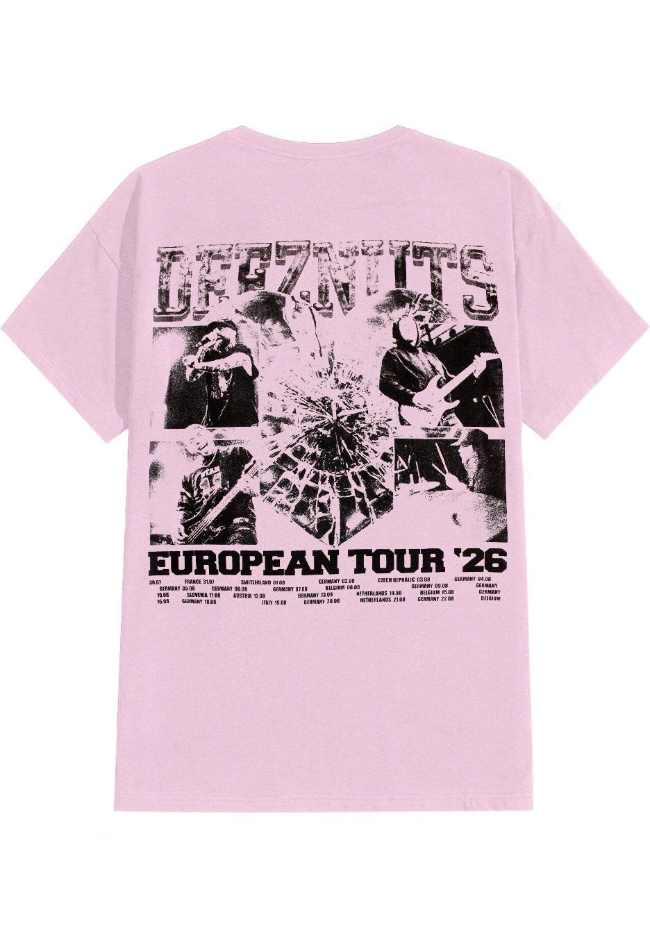 Deez Nuts - Summer 2026 Tour Baby Pink - T-Shirt | Nuclear Blast