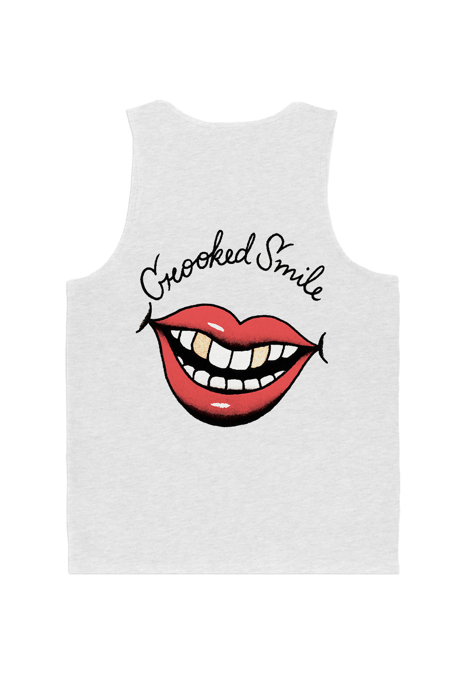 Deez Nuts - Crooked Smile Sportsgrey - Tank | Neutral-Image