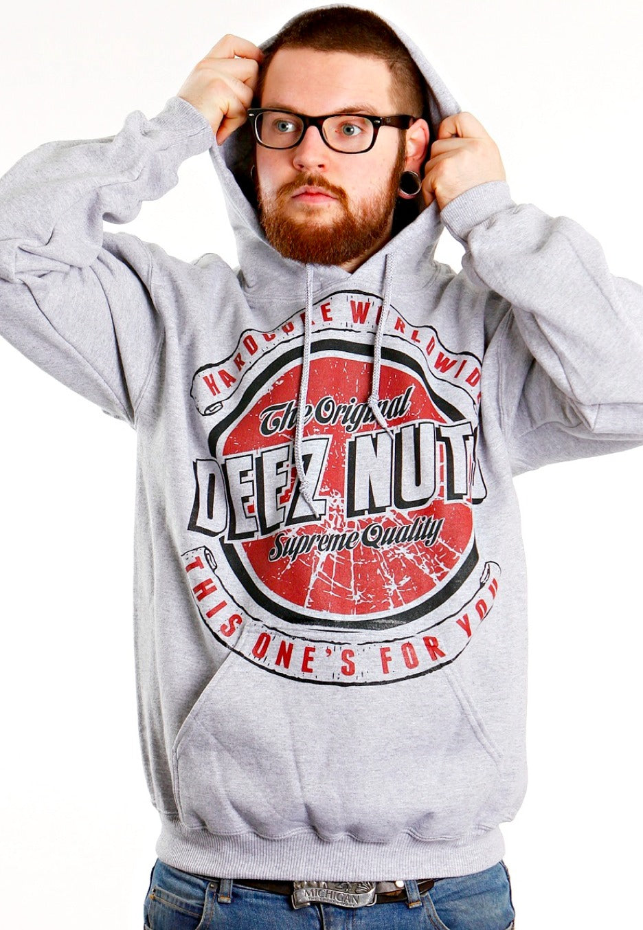 Deez Nuts - This One´s For You Retro Sportsgrey - Hoodie | Men-Image