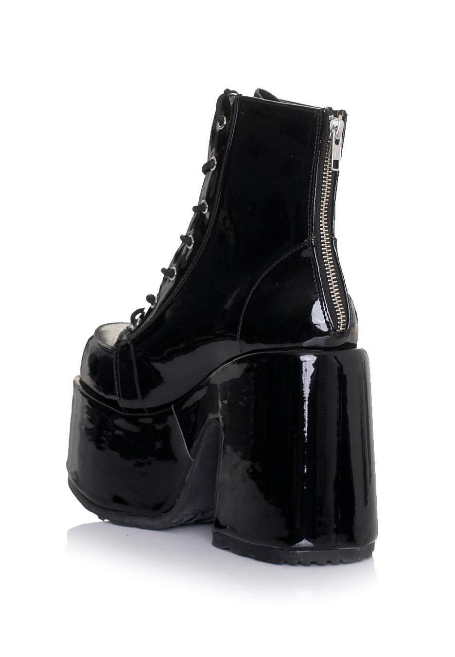 DemoniaCult - Camel 203 Chunky Heel Black - Girl Shoes | Women-Image