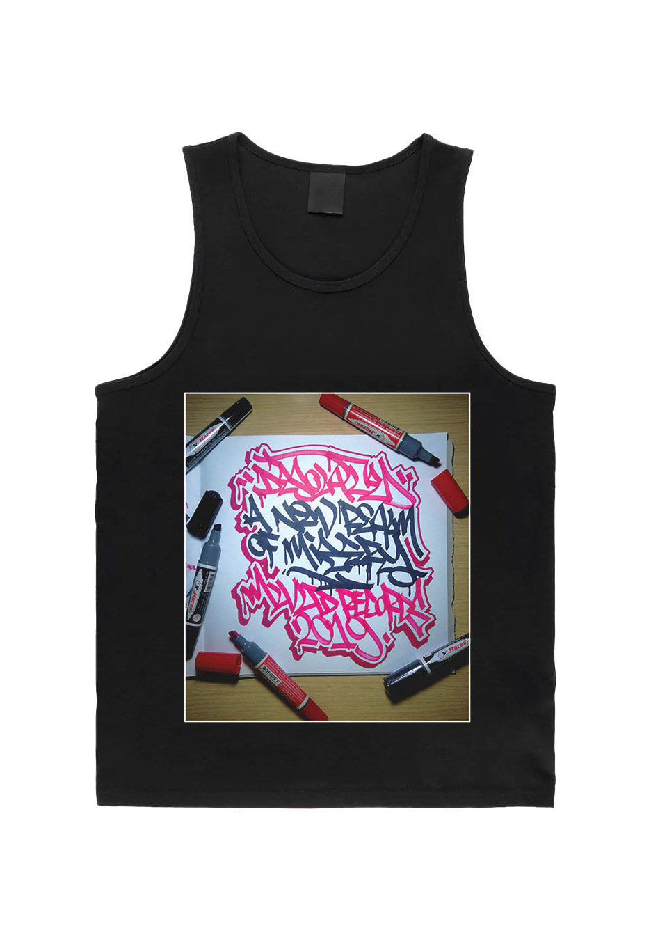 Desolated - Handstyle - Tank | Neutral-Image