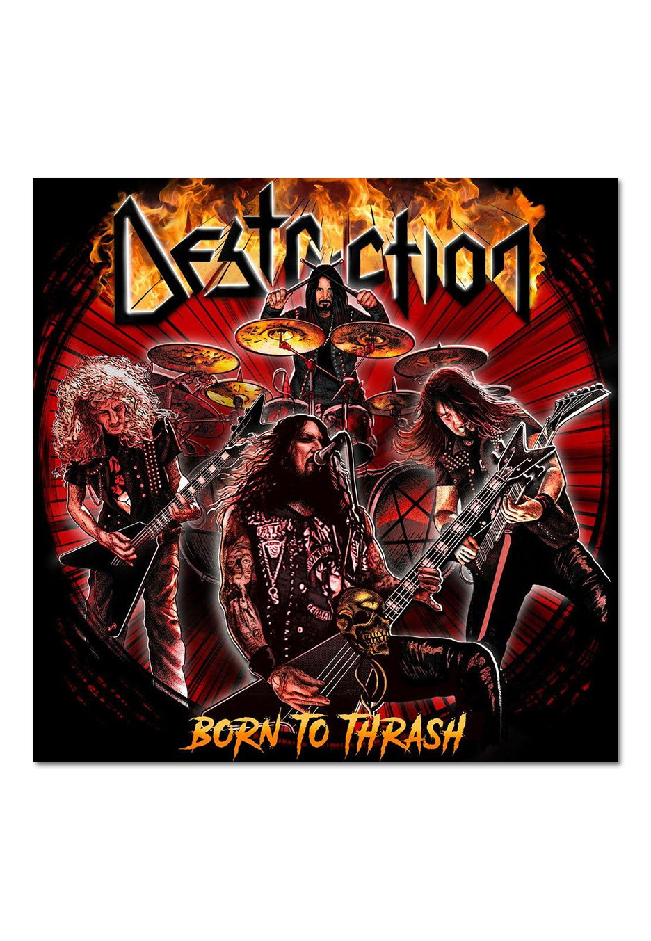 Destruction - Born To Thrash (Live In Germany) - Digipak CD