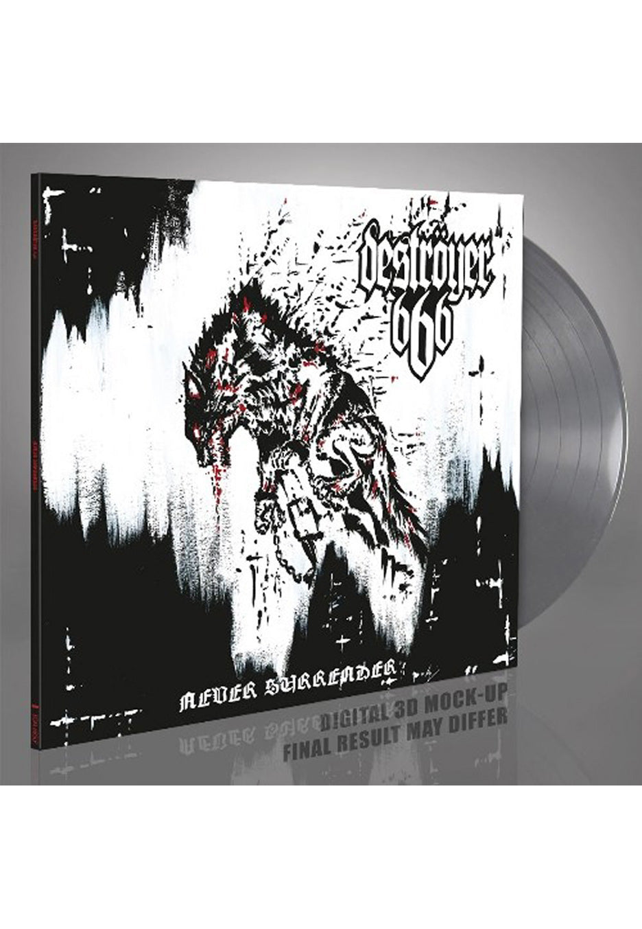 Deströyer 666 - Never Surrender Silber - Colored Vinyl
