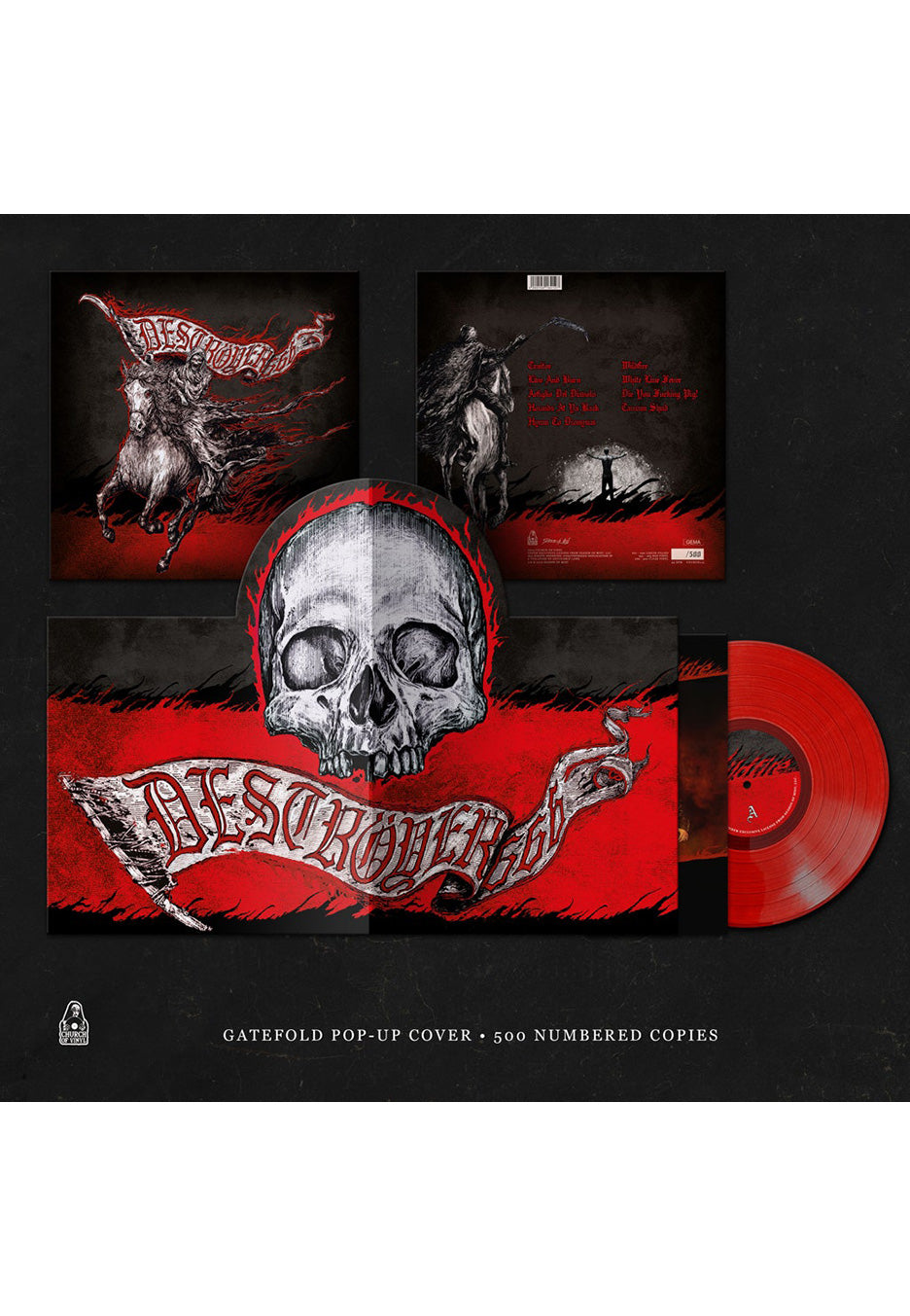Deströyer 666 - Wildfire Pop-Up Red - Colored Vinyl