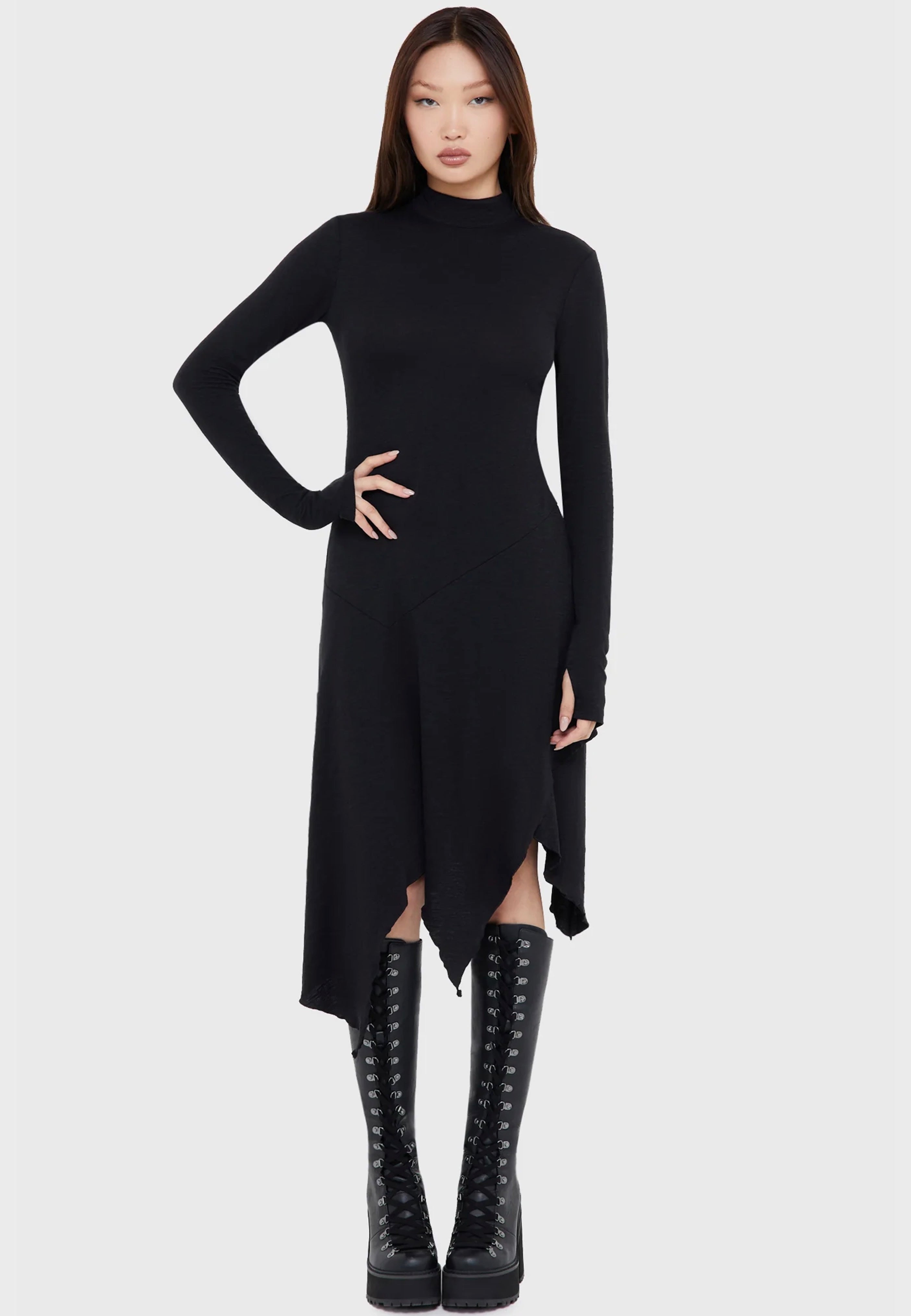 Killstar x Kihilist - Devil's Decay Black - Dress | Women-Image