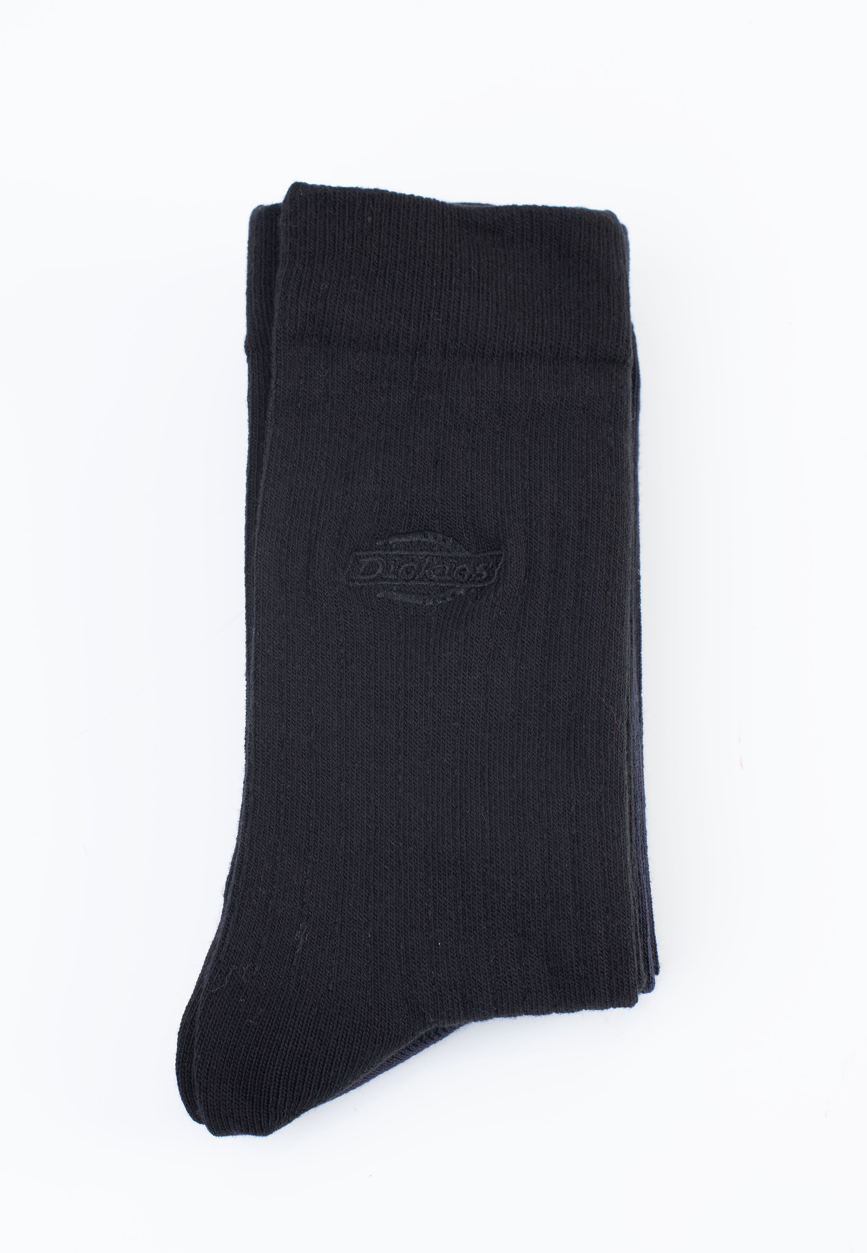 Dickies - Rib Pack Of 2 Black - Socks | Neutral-Image
