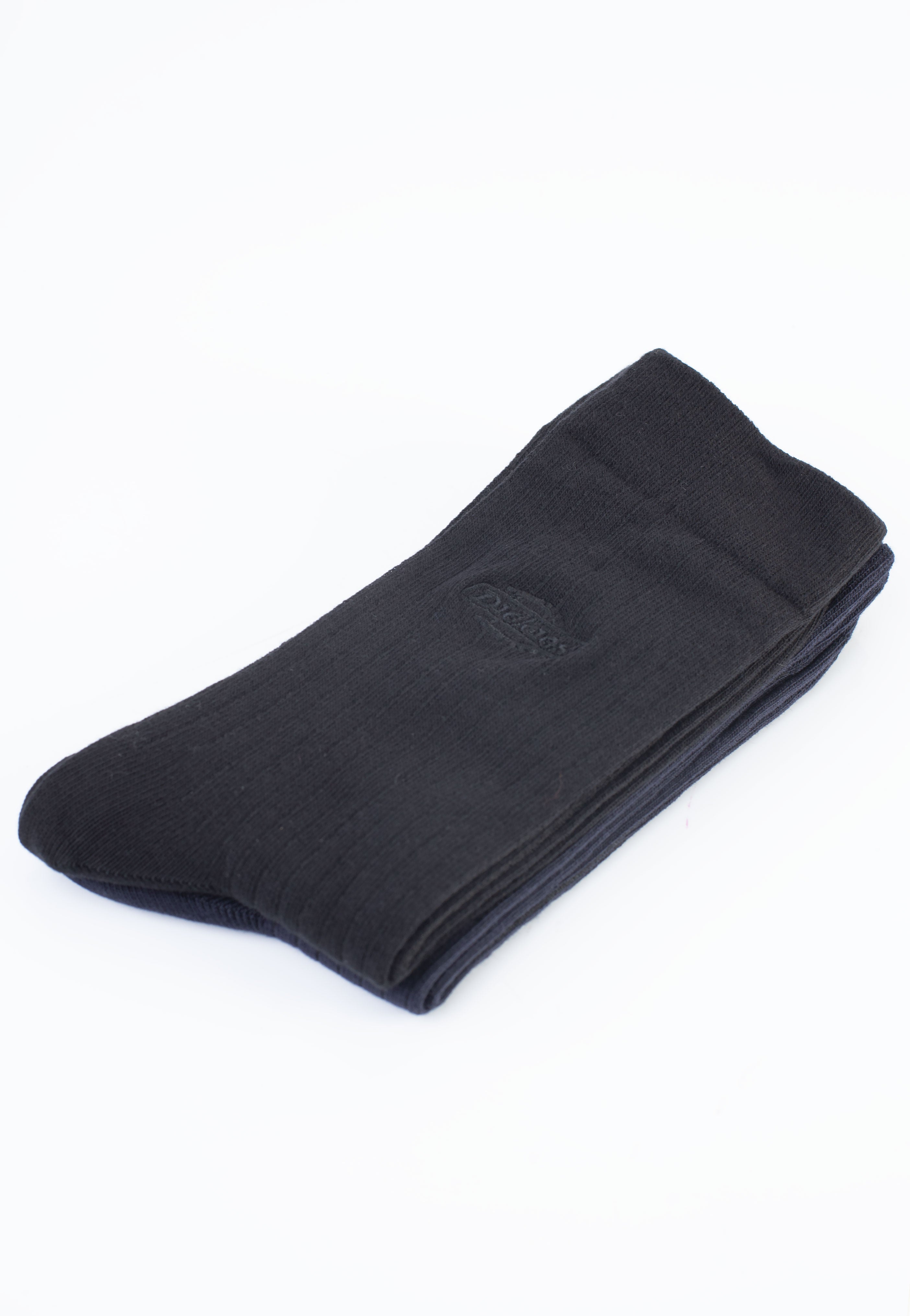 Dickies - Rib Pack Of 2 Black - Socks | Neutral-Image