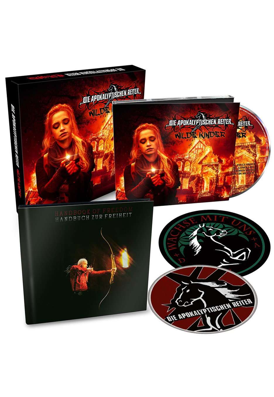 Die Apokalyptischen Reiter - Wilde Kinder - CD Boxset