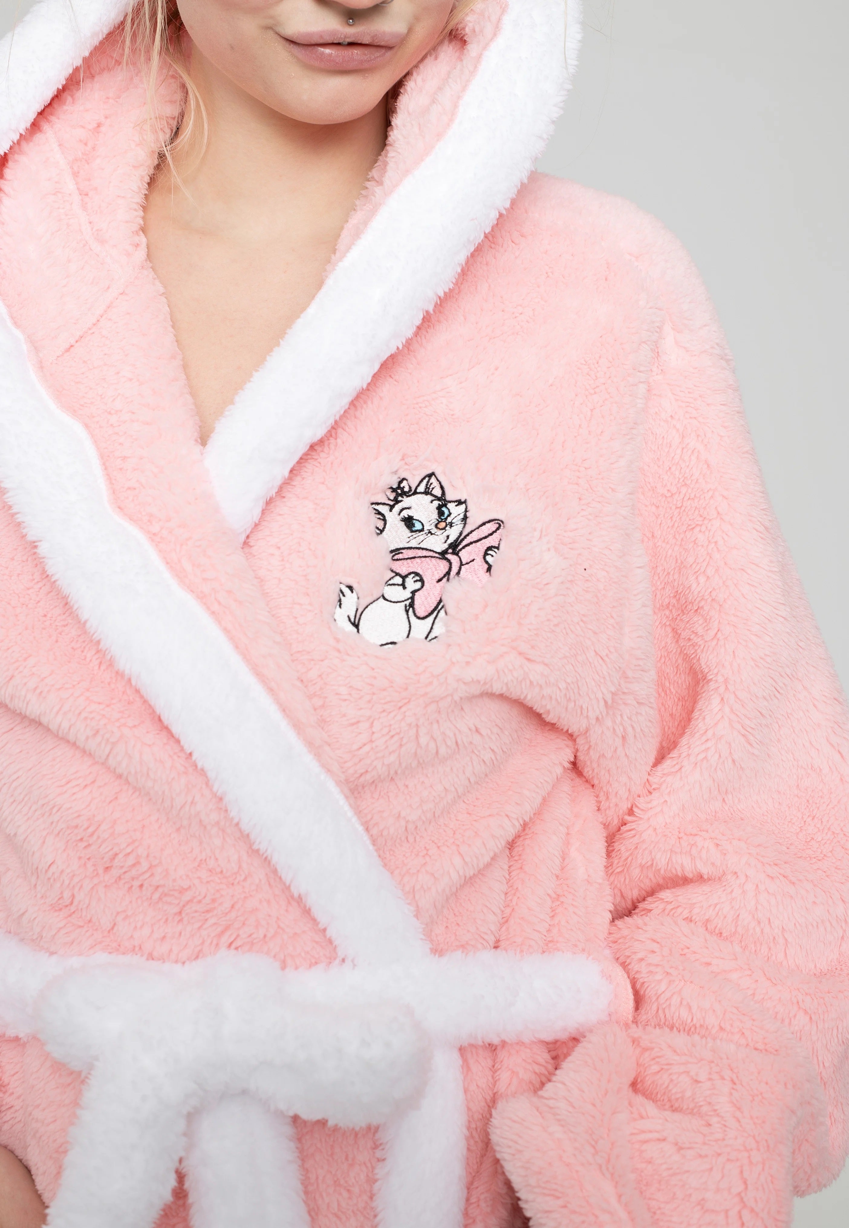 Disney Marie Pink Bathrobe Nuclear Blast
