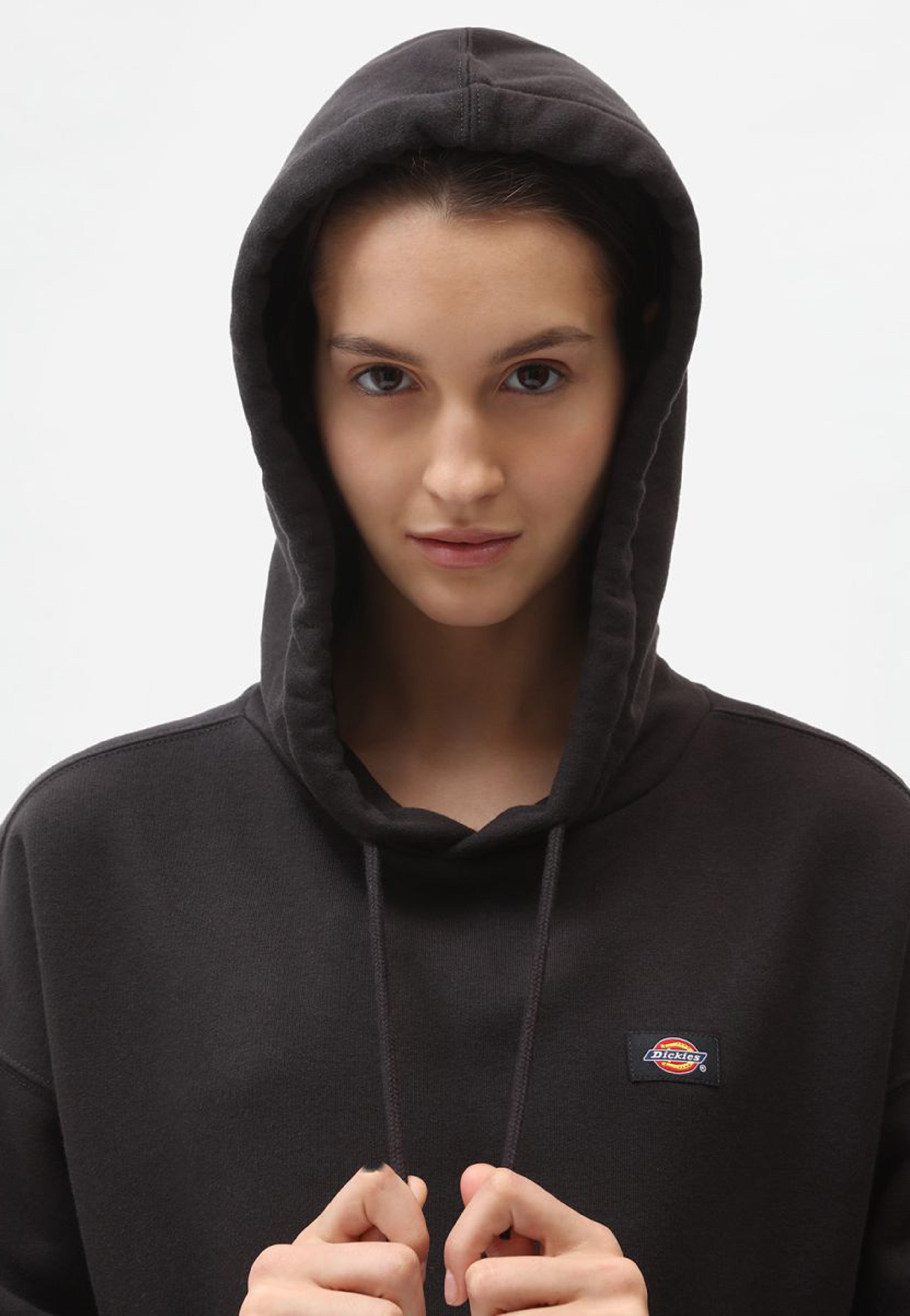 Dickies - Oakport Cropped W Black - Hoodie | Women-Image
