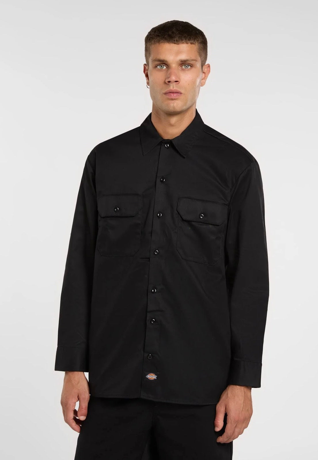 Dickies Work Shirt Rec Black Hemd