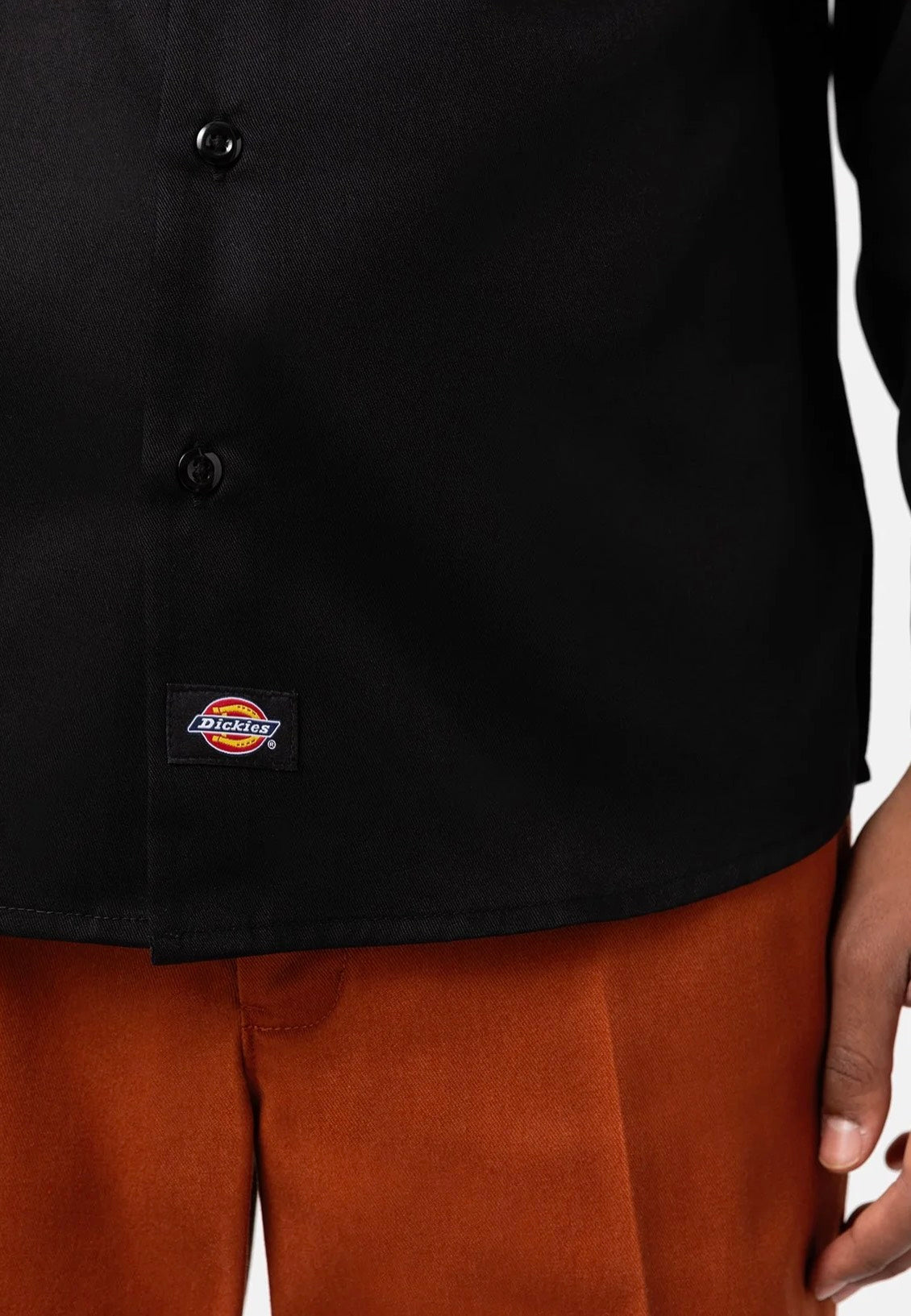 Dickies Work Shirt Rec Black Hemd