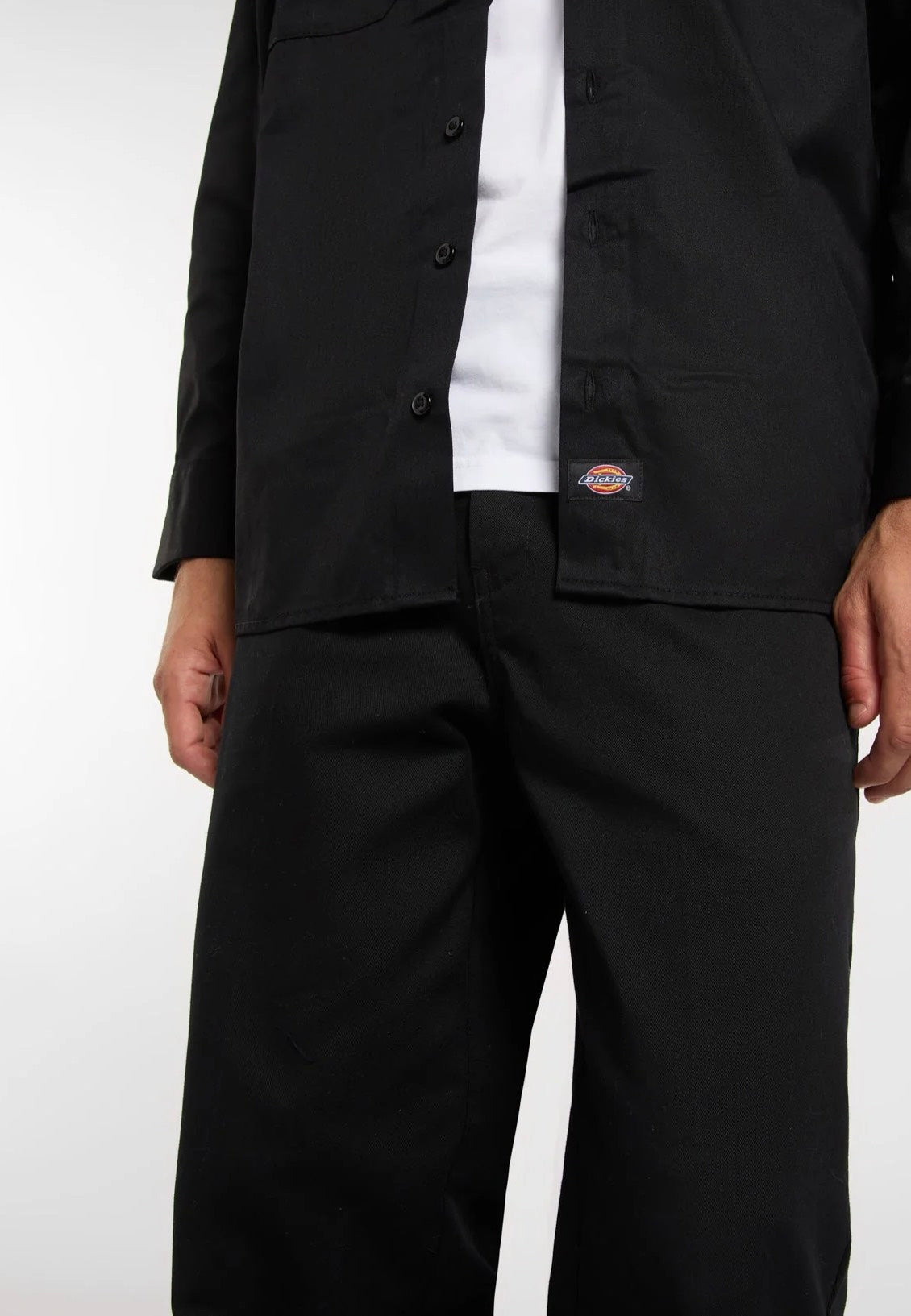Dickies Work Shirt Rec Black Hemd