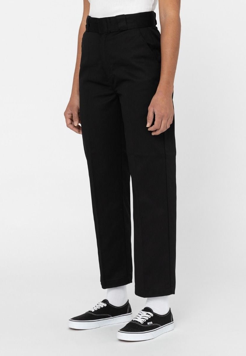 Dickies - Phonenix Cropped Rec Black - Pants | Women-Image