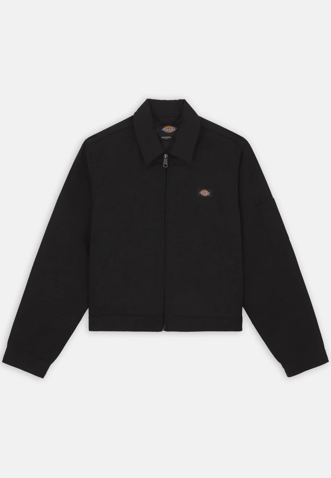 Dickies W Lined Eisenhower Crop Rec Black Chaqueta