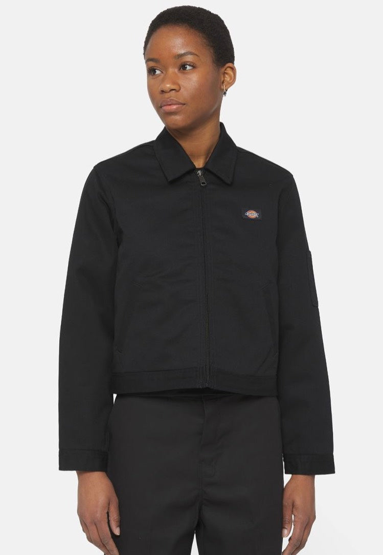 Dickies - Unlined Cropped Eisenhower Black - Jacket