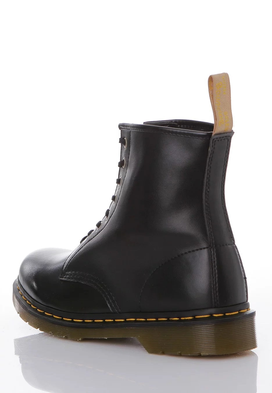 Dr. Martens - Vegan 1460 Black Felix Rub Off - Shoes | Neutral-Image