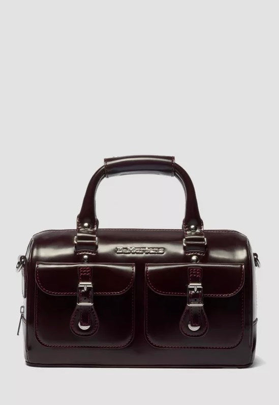 Dr. Martens - Top Handle Cherry Red Oxford Rub Off - Bag | Nuclear