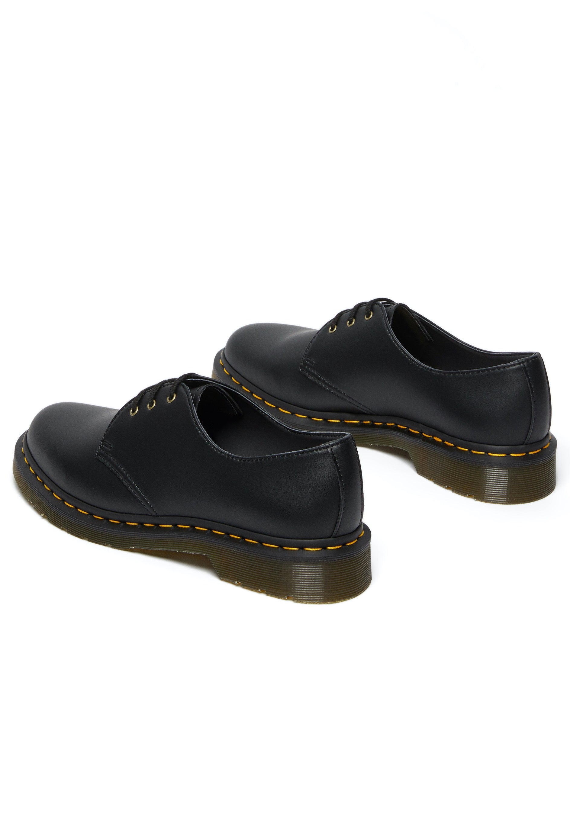 Dr. Martens - Vegan 1461 Black Felix Rub Off - Shoes | Neutral-Image