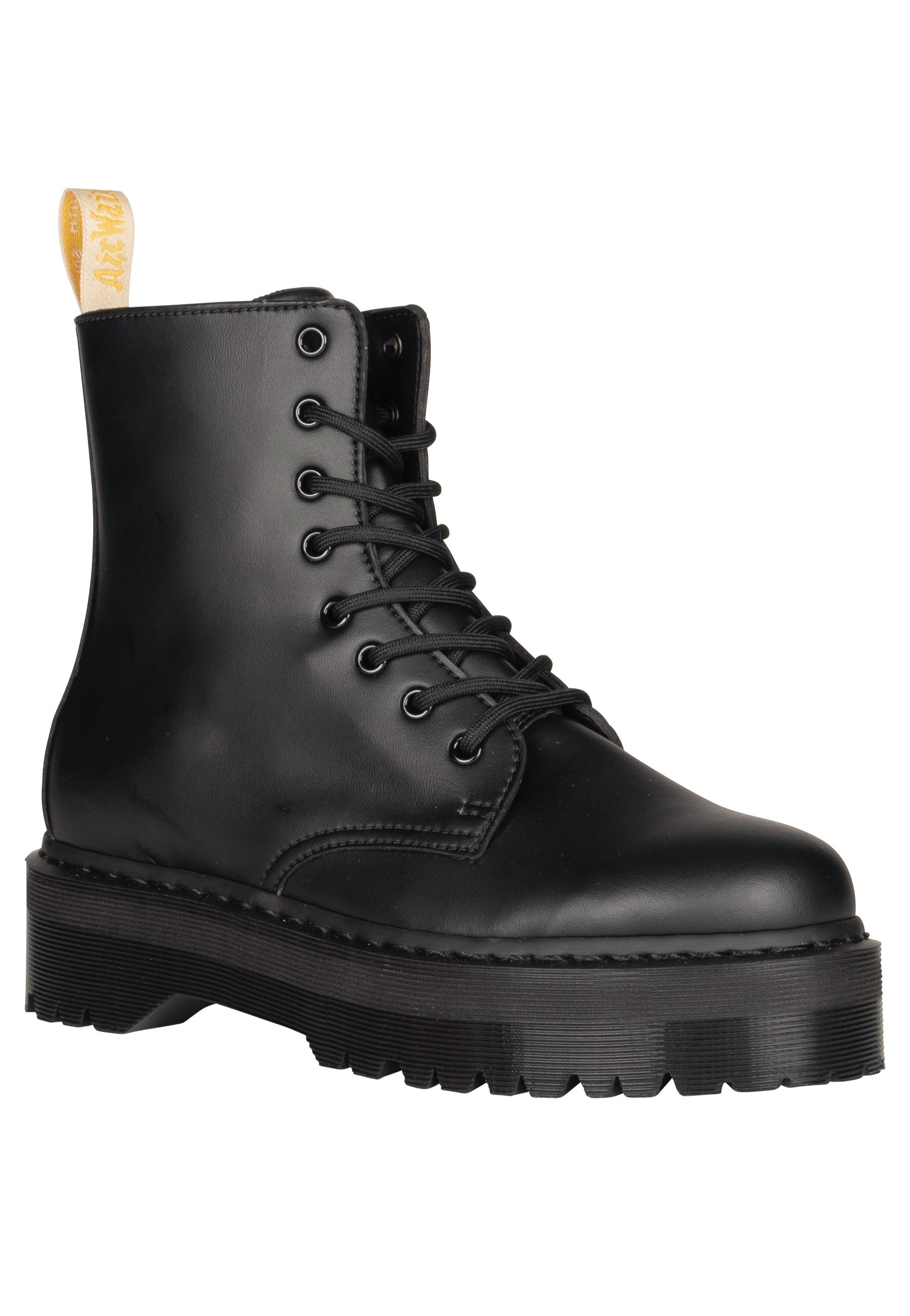 【Dr.Martens GV04W UK6 / EU39（約24.5cm）】 Dr. Martens - Vegan Jadon II Mono Black Felix Rub Off Black
