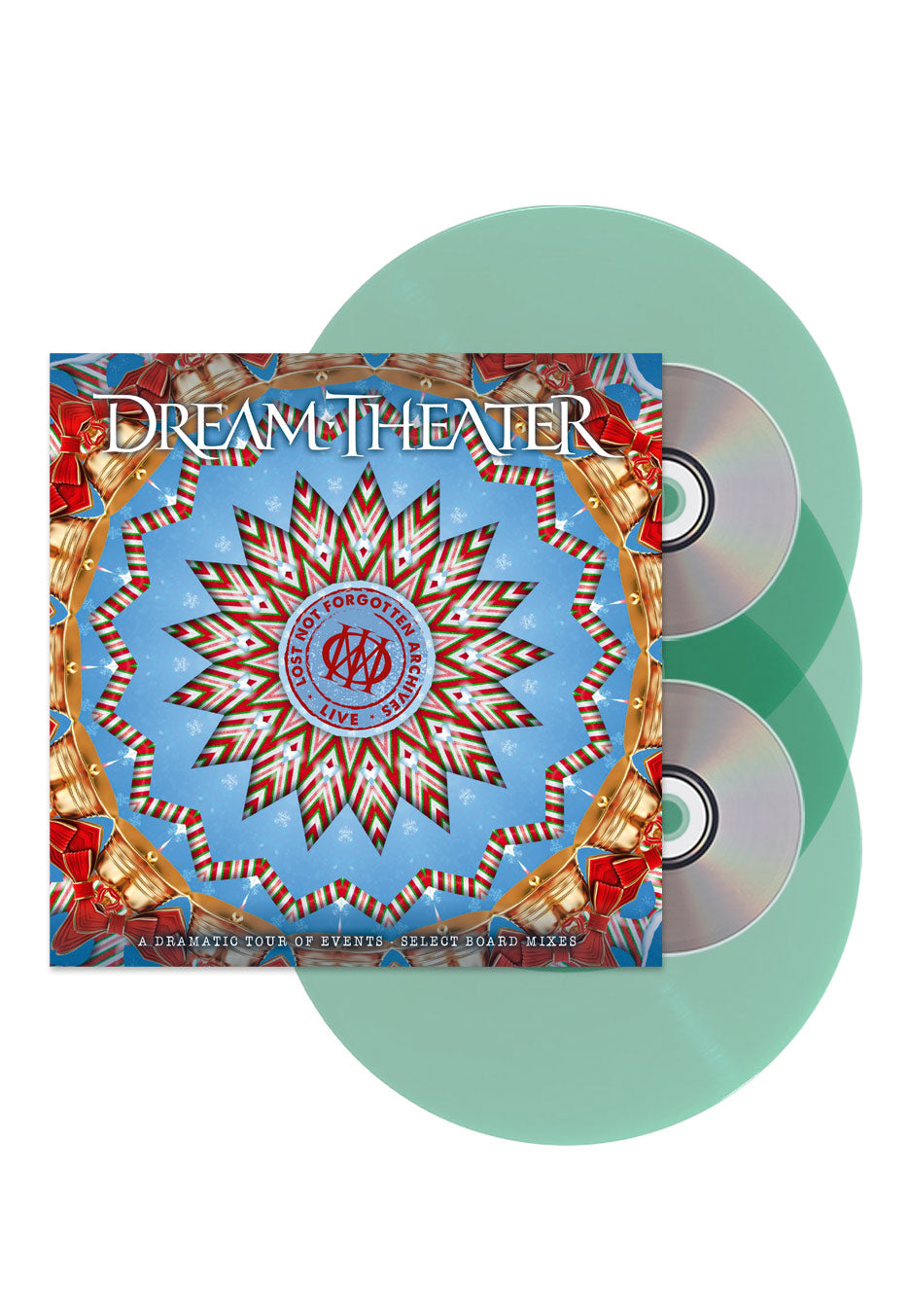Dream Theater - Lost Not Forgotten Archives: A Dramatic Tour Of Events - Select Board Mixes - Transparent Coke Bottle Green Colored 3 Vinyl + 2 CD