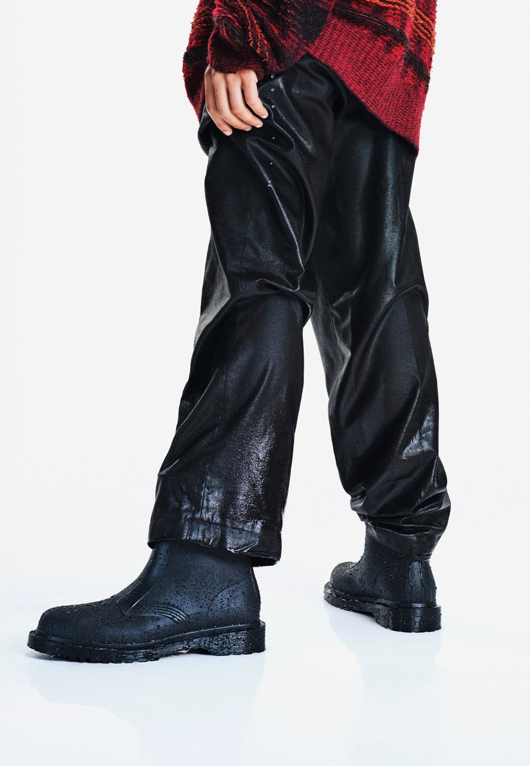 Dr. Martens - 1460 Rain Black - Shoes | Neutral-Image